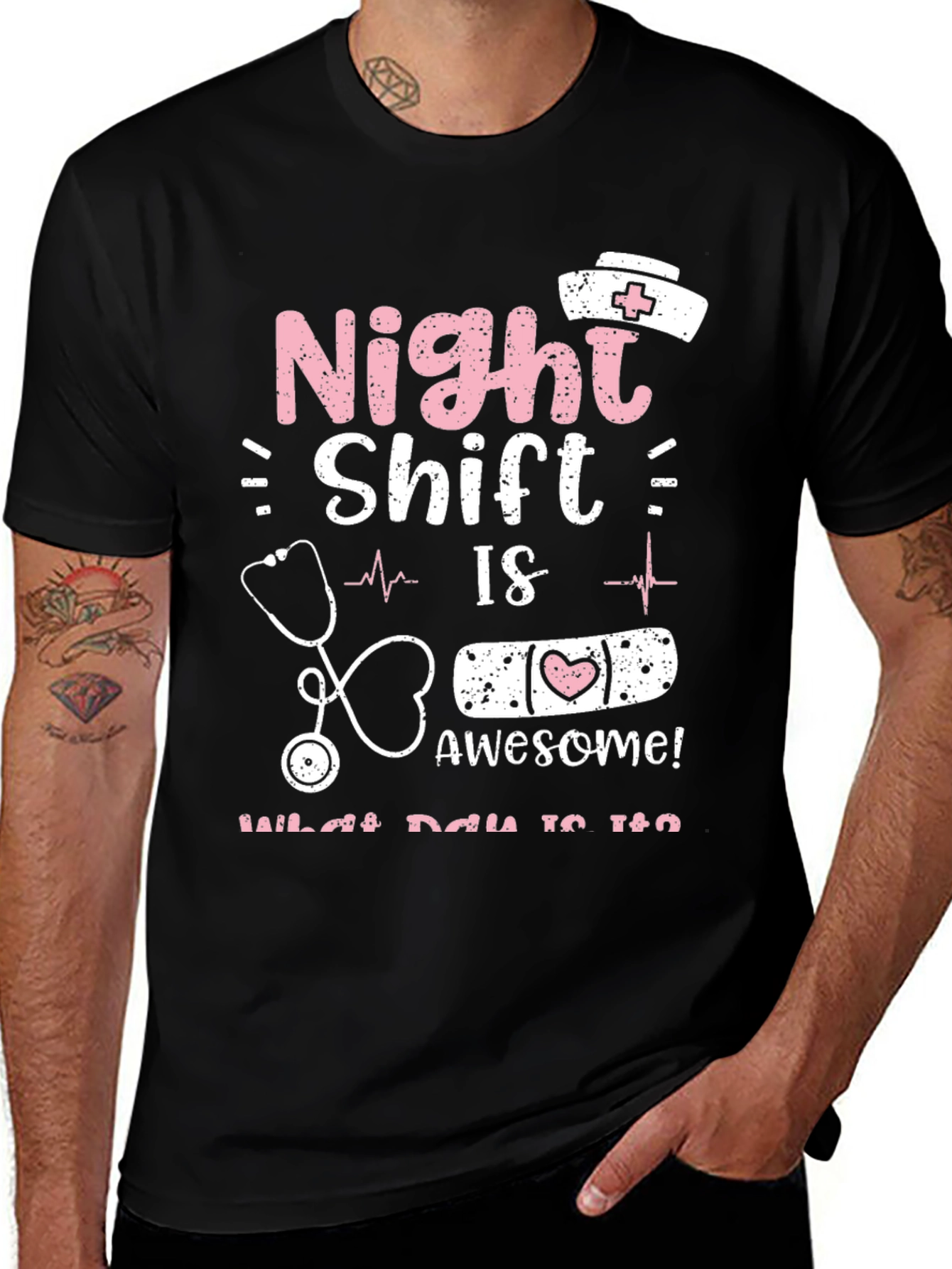 Variant 14 of Night Shift Nurse T-Shirt