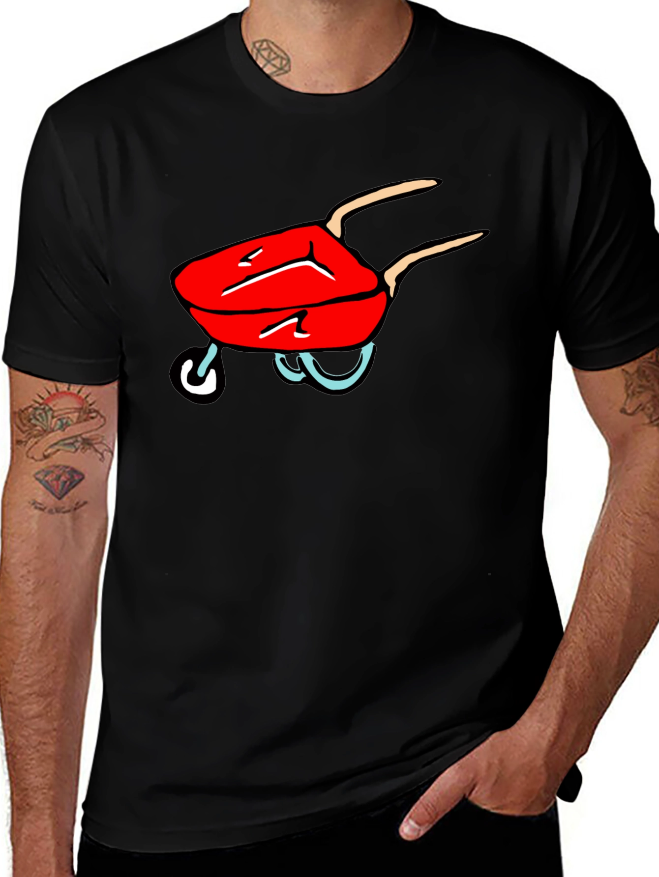 Funny BBQ Grill T-Shirt - Black Cotton Tee