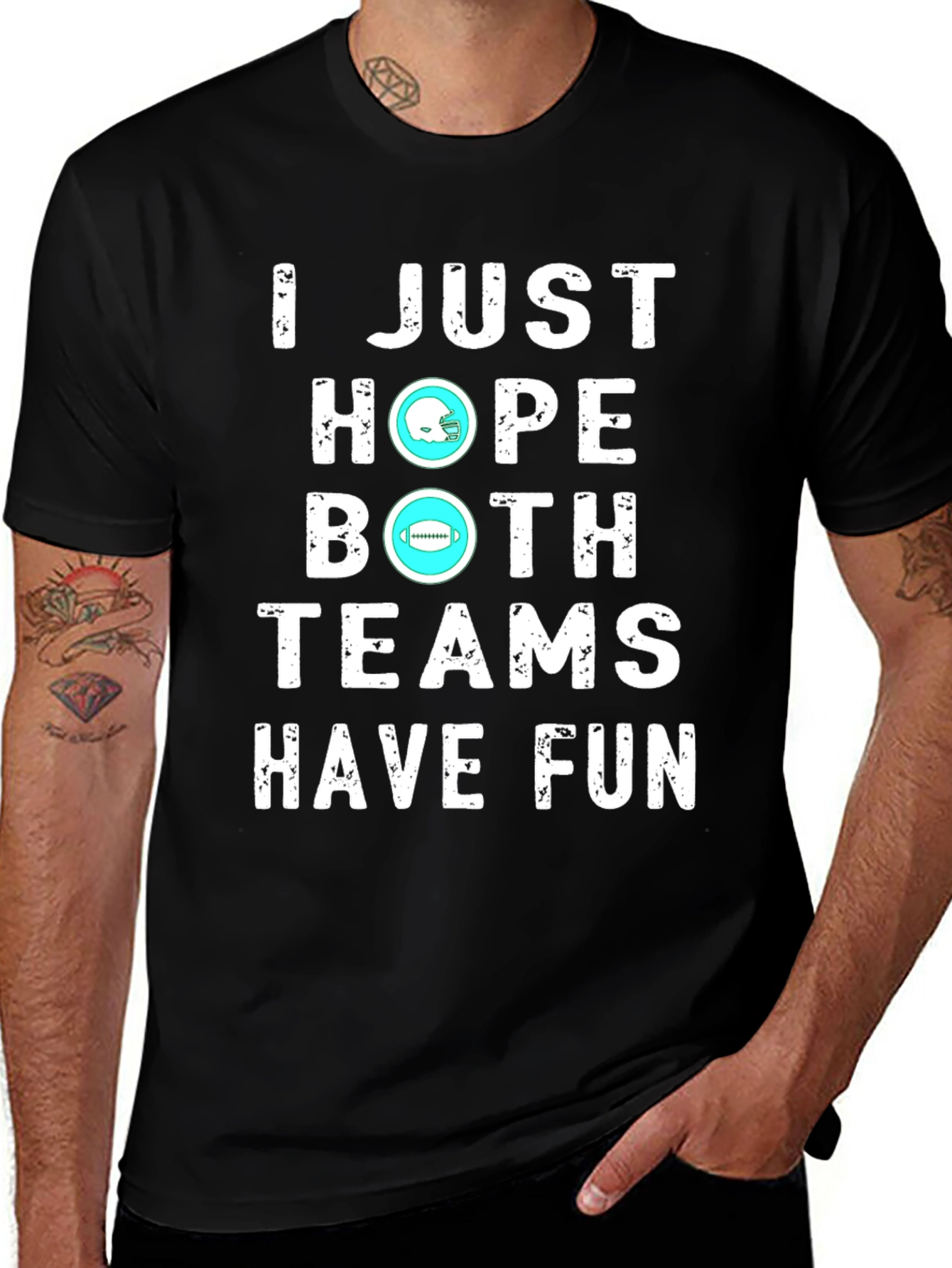 Variant 20 of I Just Hope Both Teams Have Fun T-Shirt