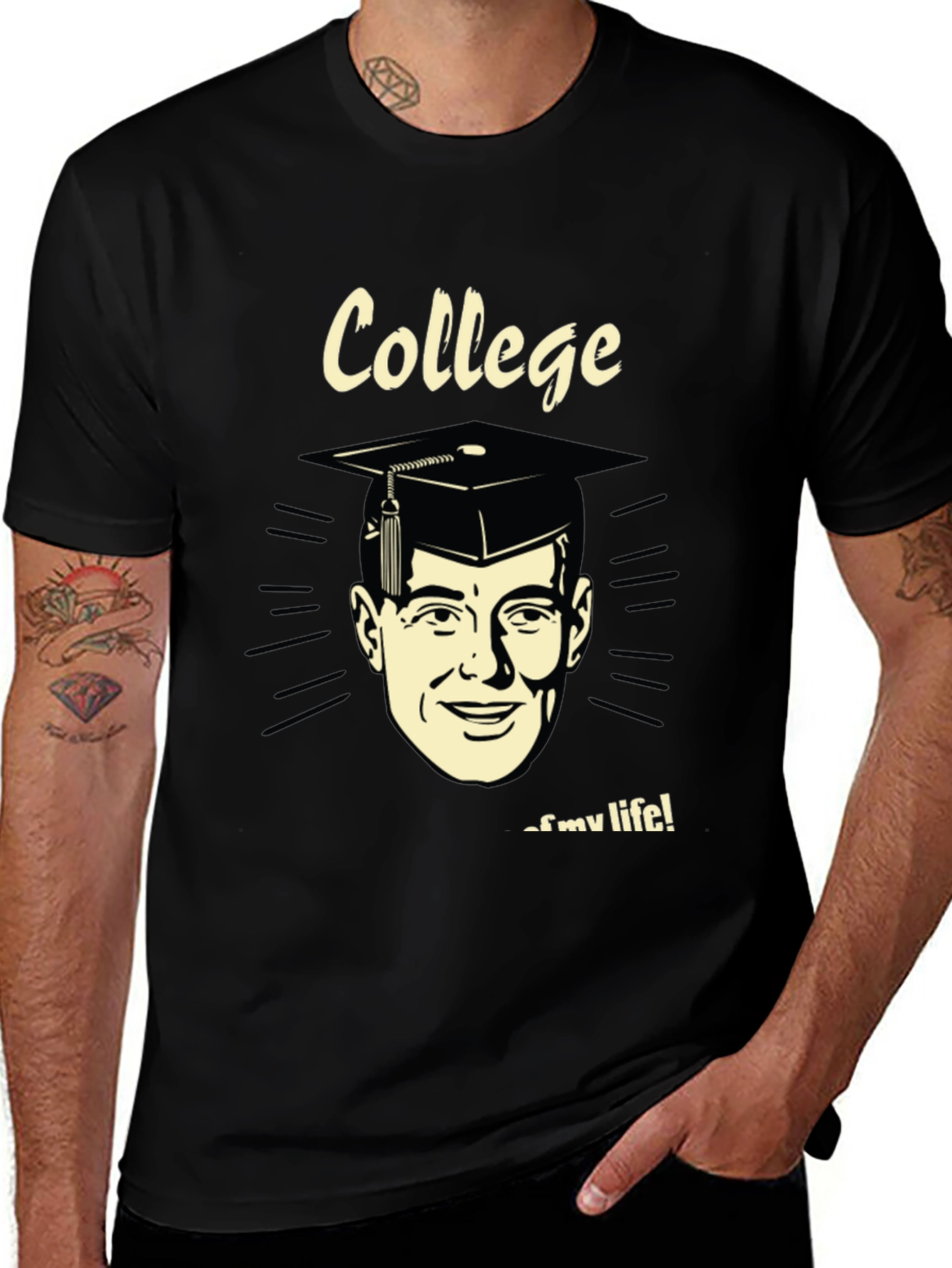 College Life Graphic Tee