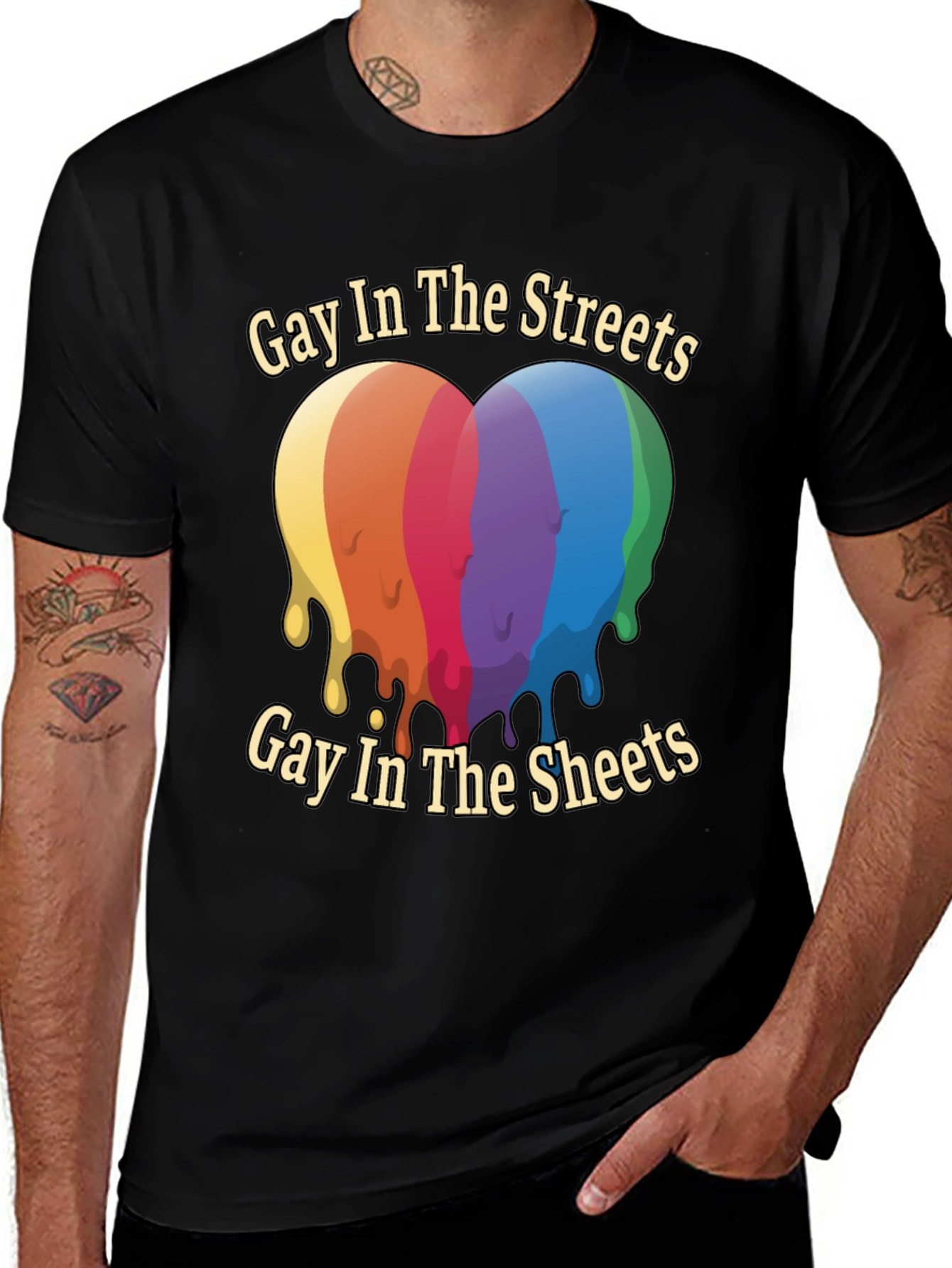 Gay in the Streets T-Shirt LGBT Pride Tee