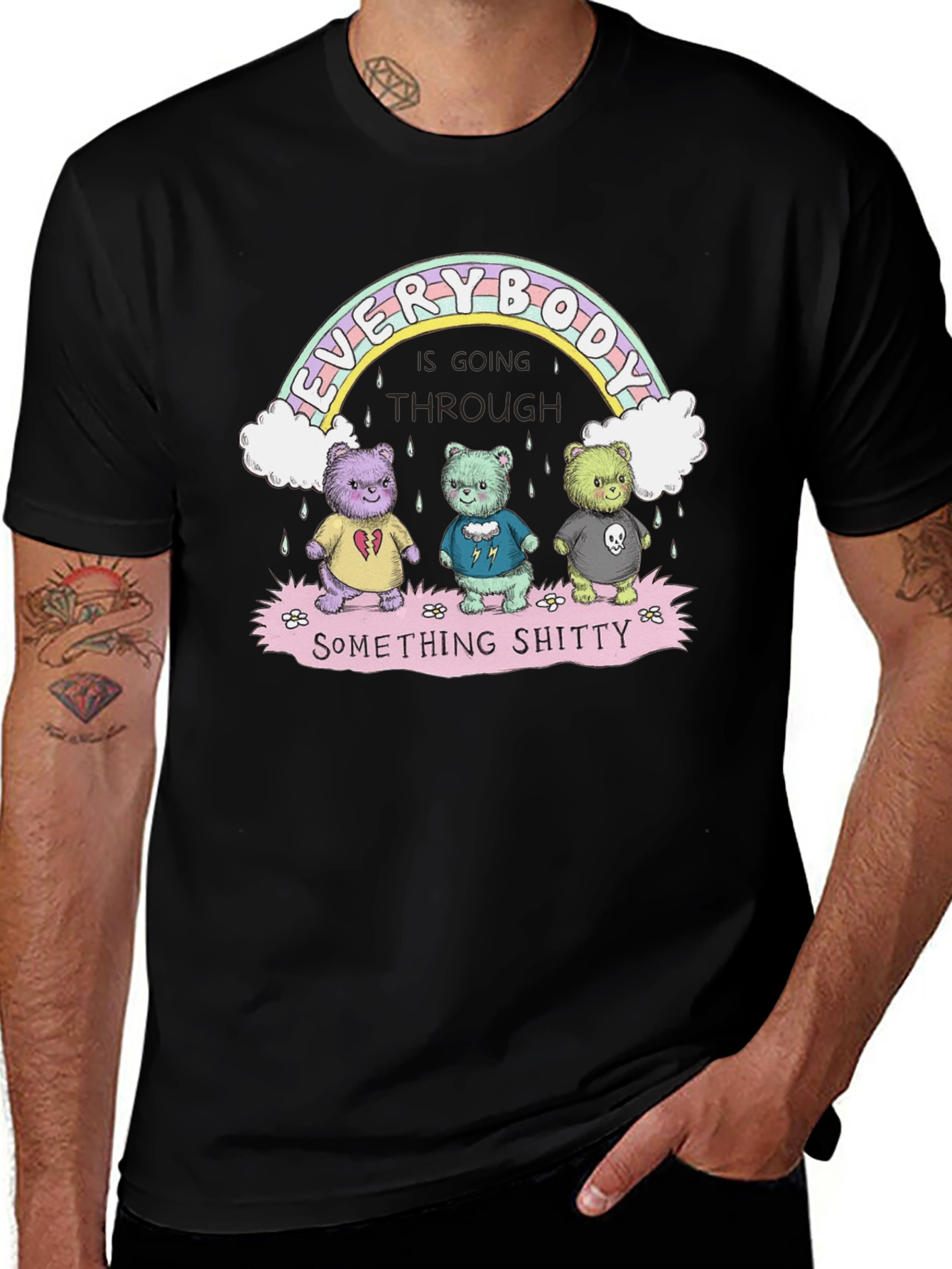 Variant 13 of Everybody Going Through Something Shitty Graphic Tee