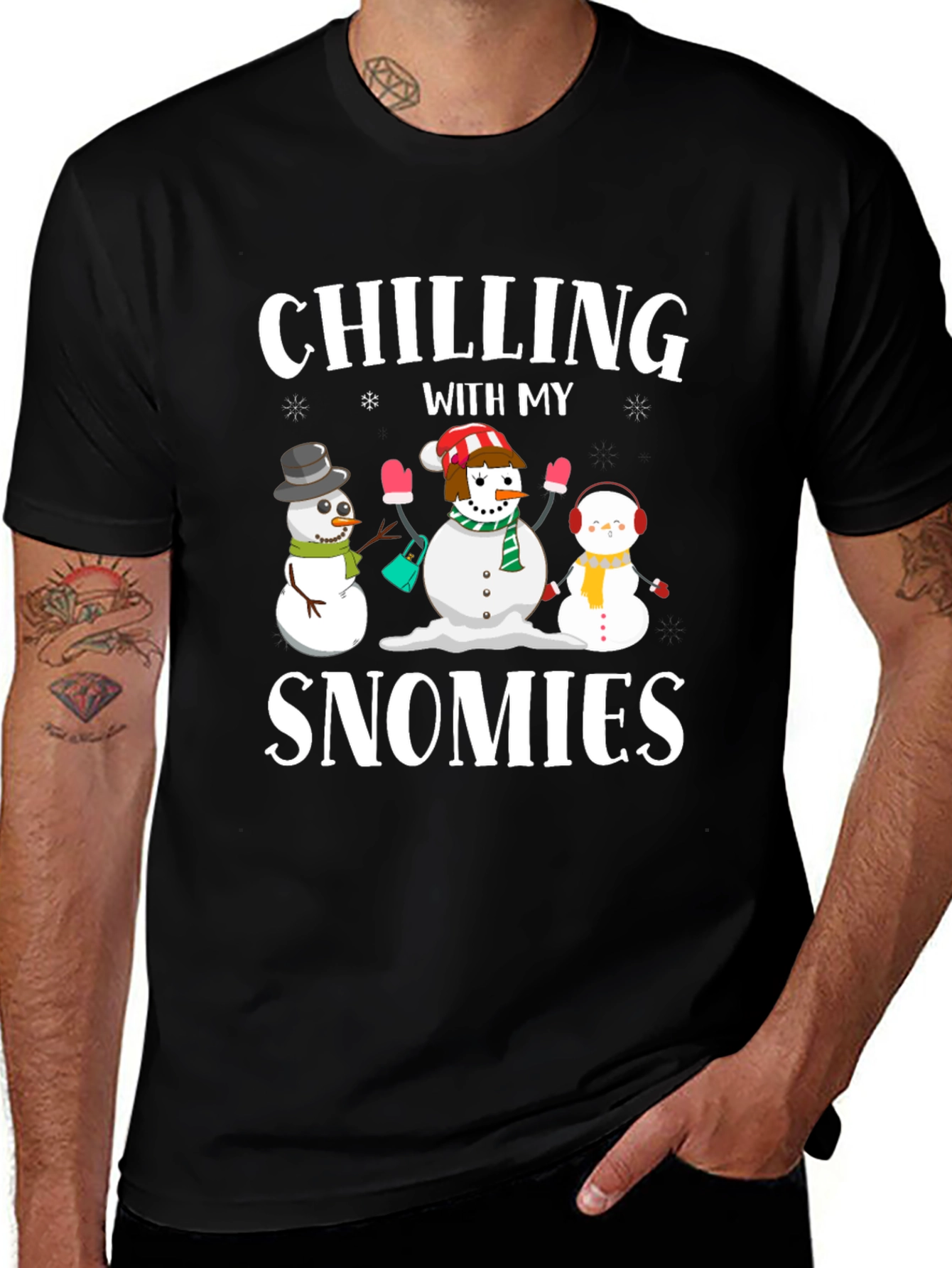 Variant 7 of Chilling With My Snomies Graphic Tee