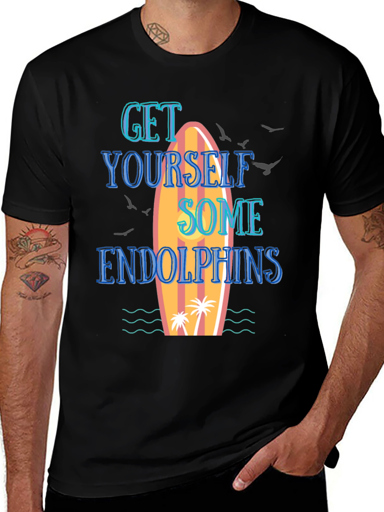 Variant 23 of Get Yourself Some Endolphins Graphic T-Shirt
