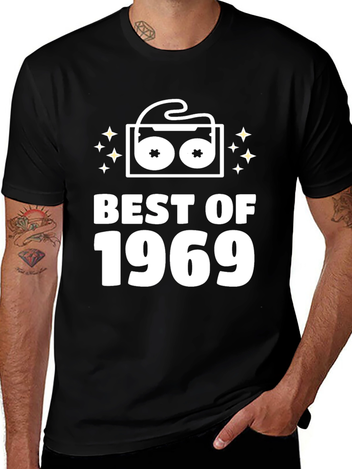 Variant 29 of Best of 1969 Cassette Tape Graphic T-Shirt