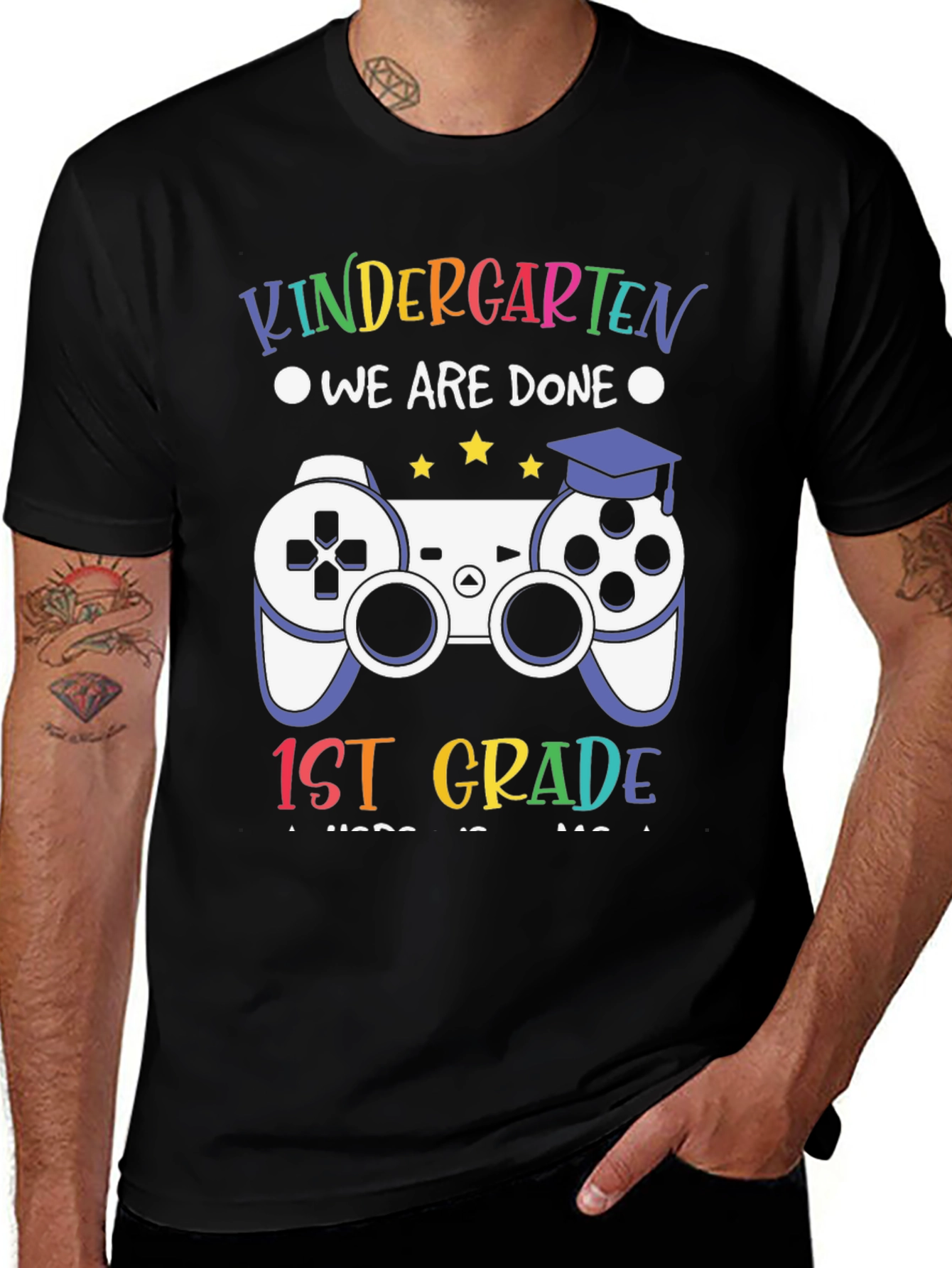 Kindergarten Graduation Gamer T-Shirt