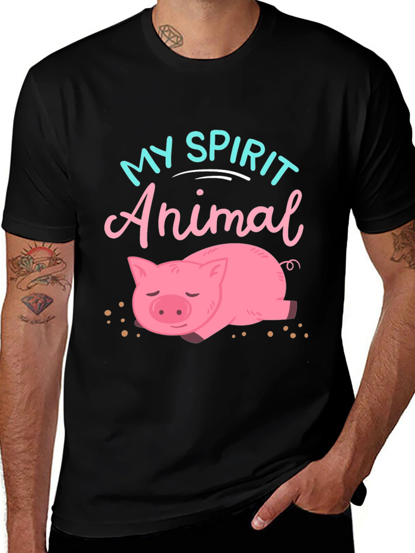 Variant 25 of My Spirit Animal Pig T-Shirt