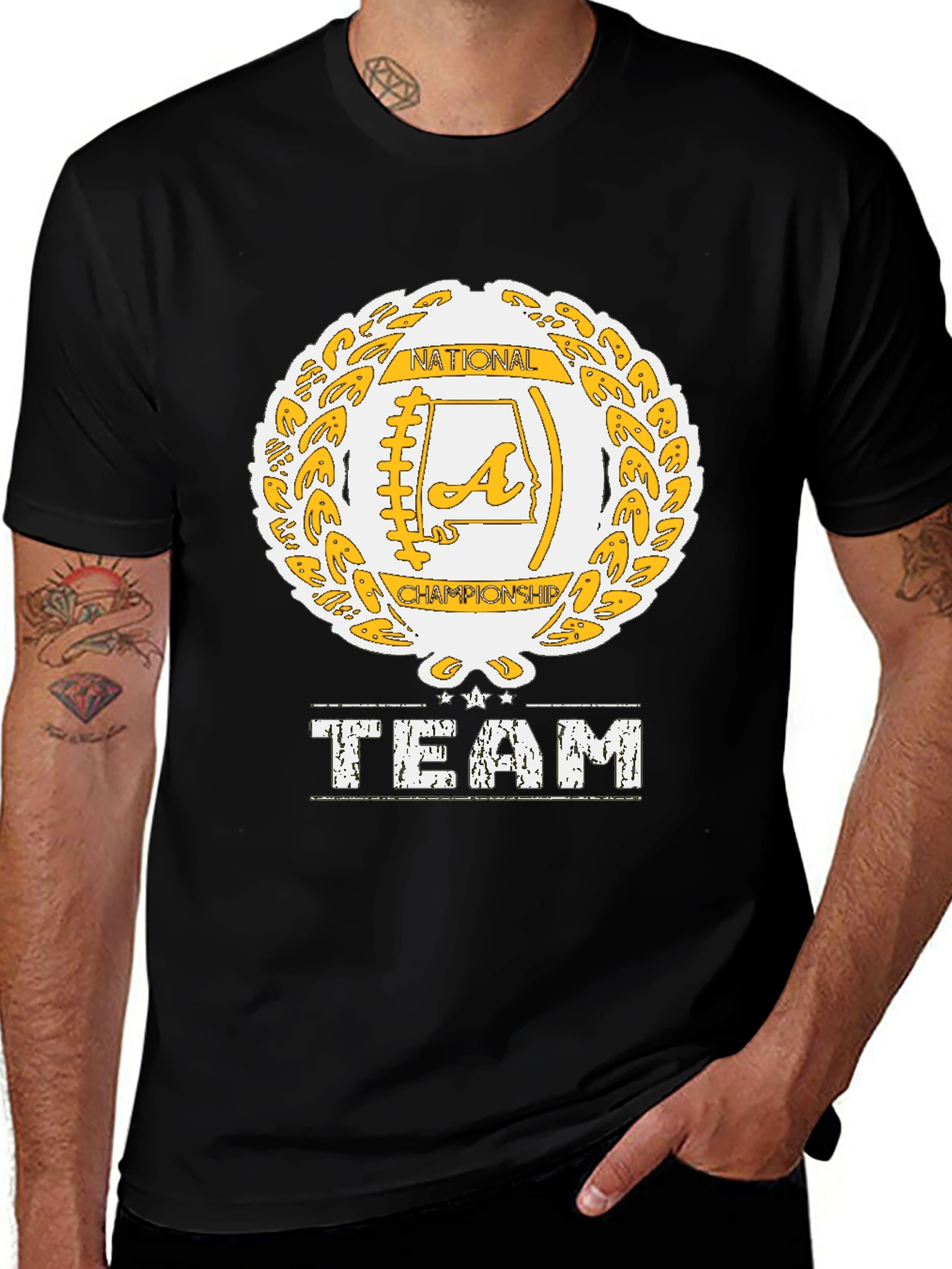 Variant 20 of National Championship Team Black T-Shirt
