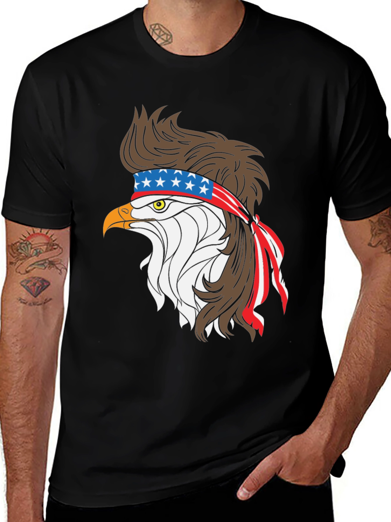 Variant 17 of American Eagle Head T-Shirt