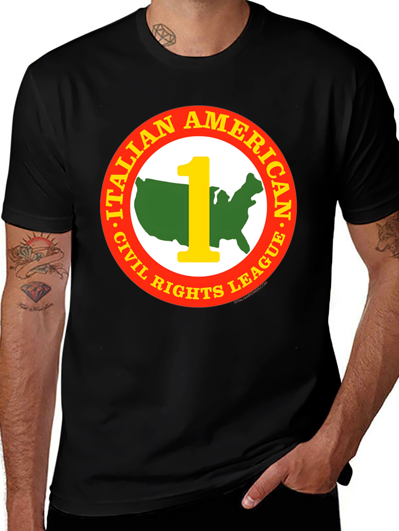 Italian American Civil Rights League T-Shirt