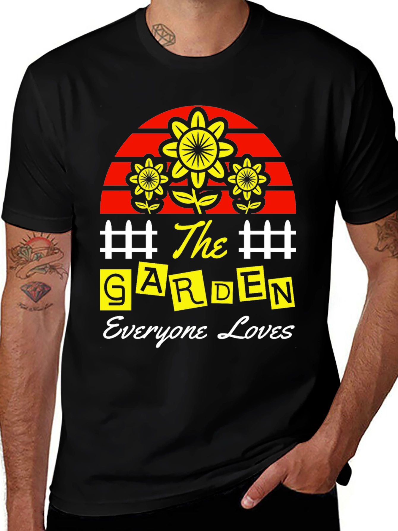 Variant 24 of Garden Lover T-Shirt - Everyone Loves the Garden!