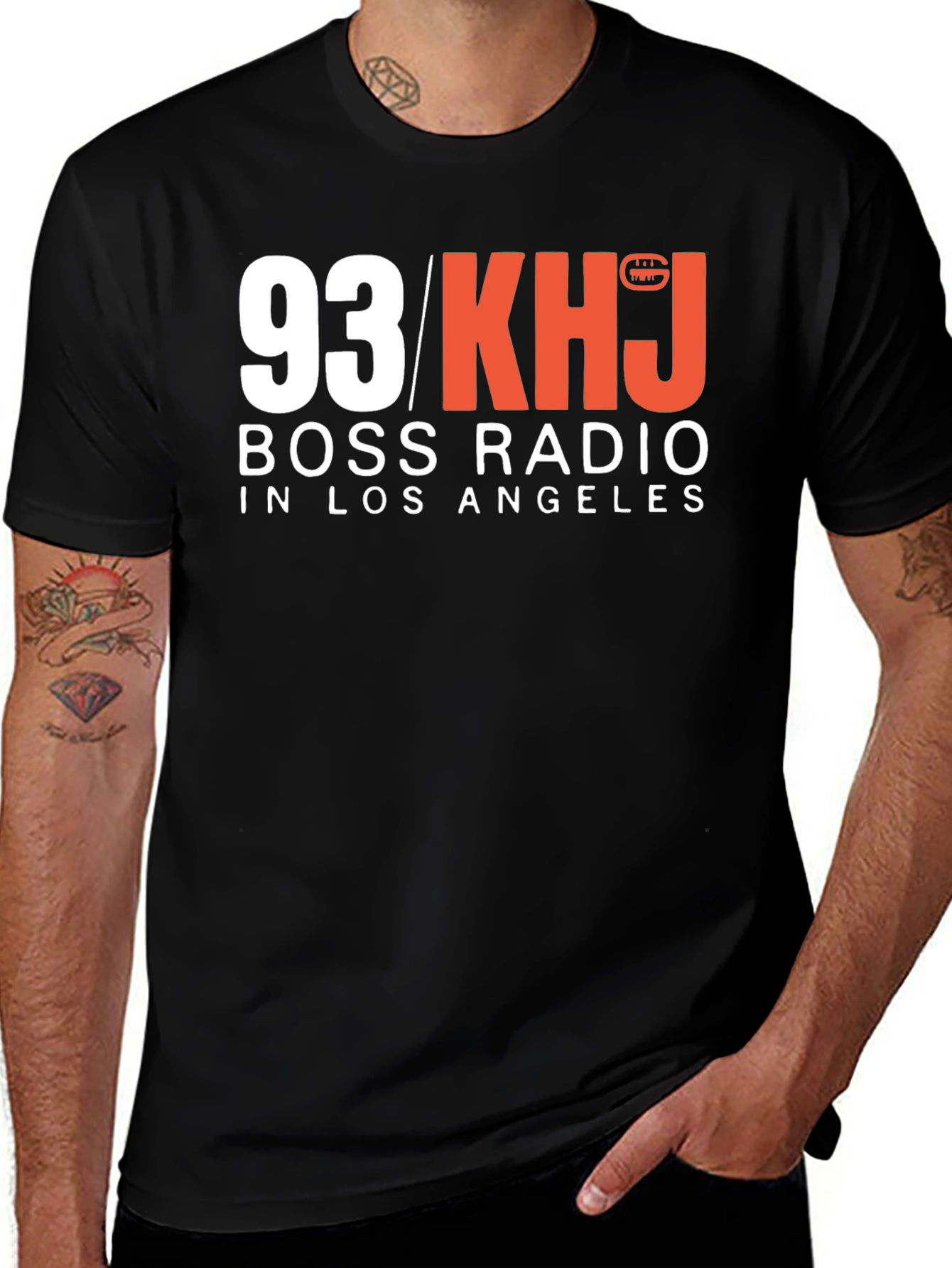 93 KHJ Boss Radio Los Angeles T-Shirt
