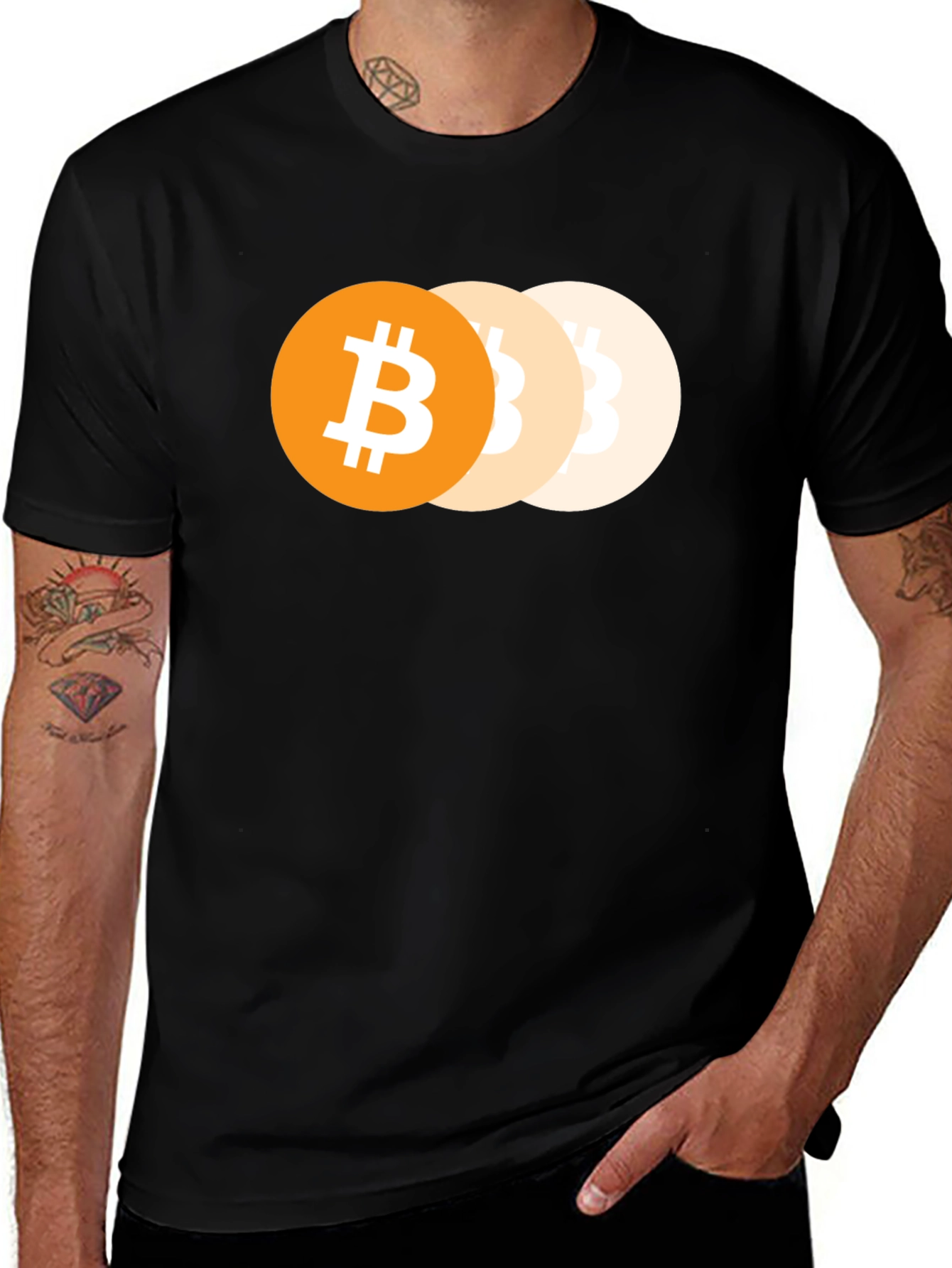 Bitcoin Graphic Tee - Crypto Currency Fashion