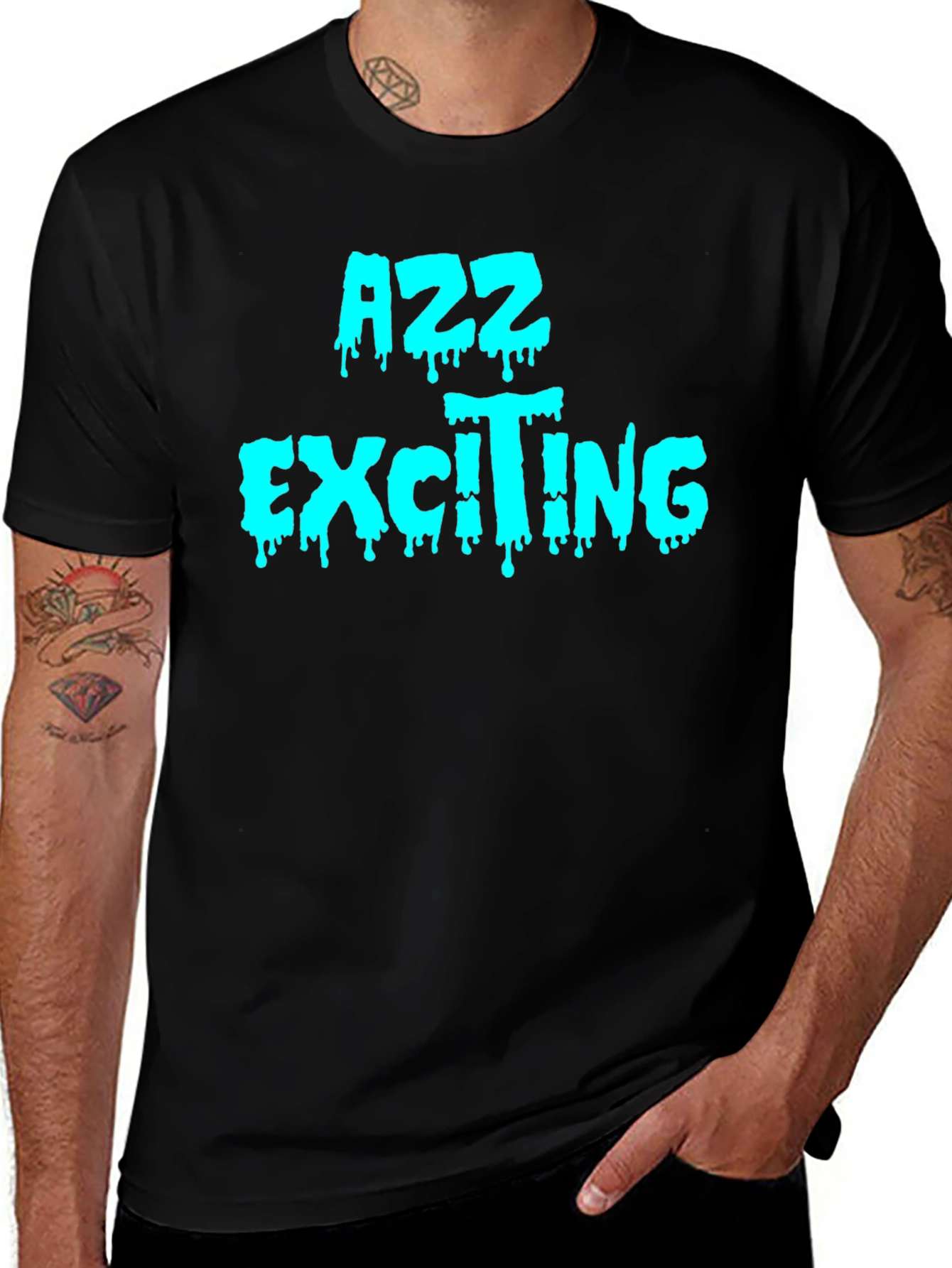 Azz Exciting Black T-Shirt