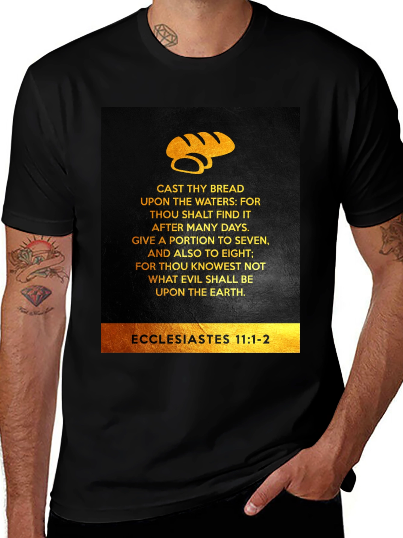 Ecclesiastes Bible Verse Graphic T-Shirt