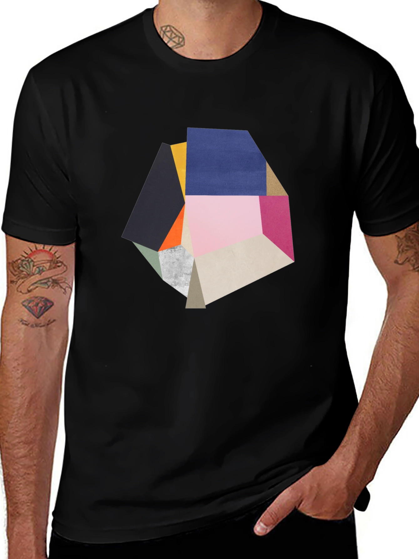 Variant 19 of Geometric Abstract Art T-Shirt