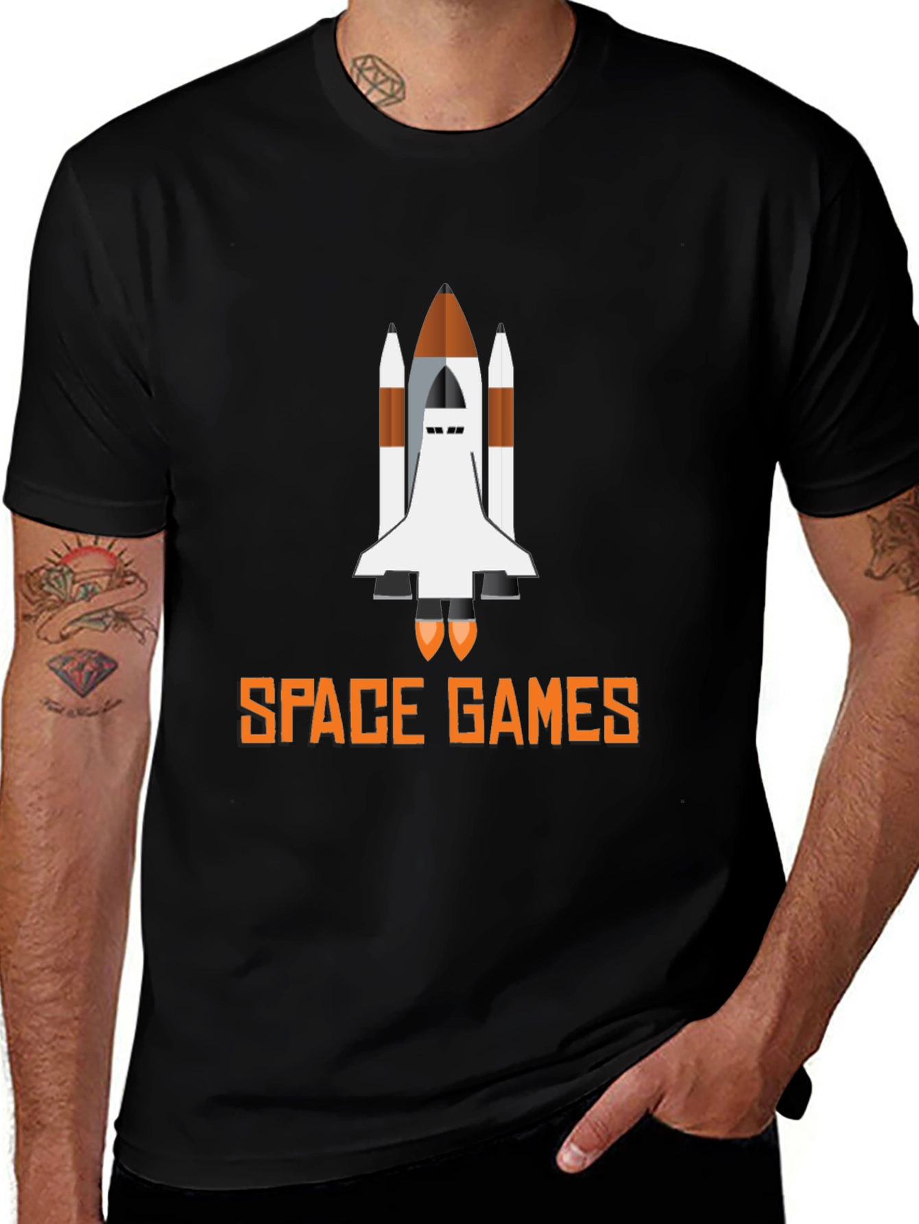 Space Games Graphic T-Shirt