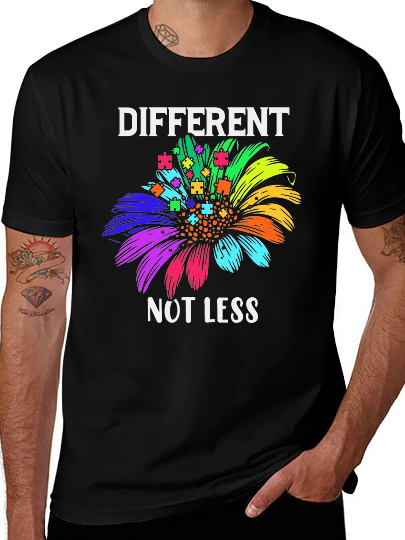 Different Not Less Autism Awareness T-Shirt