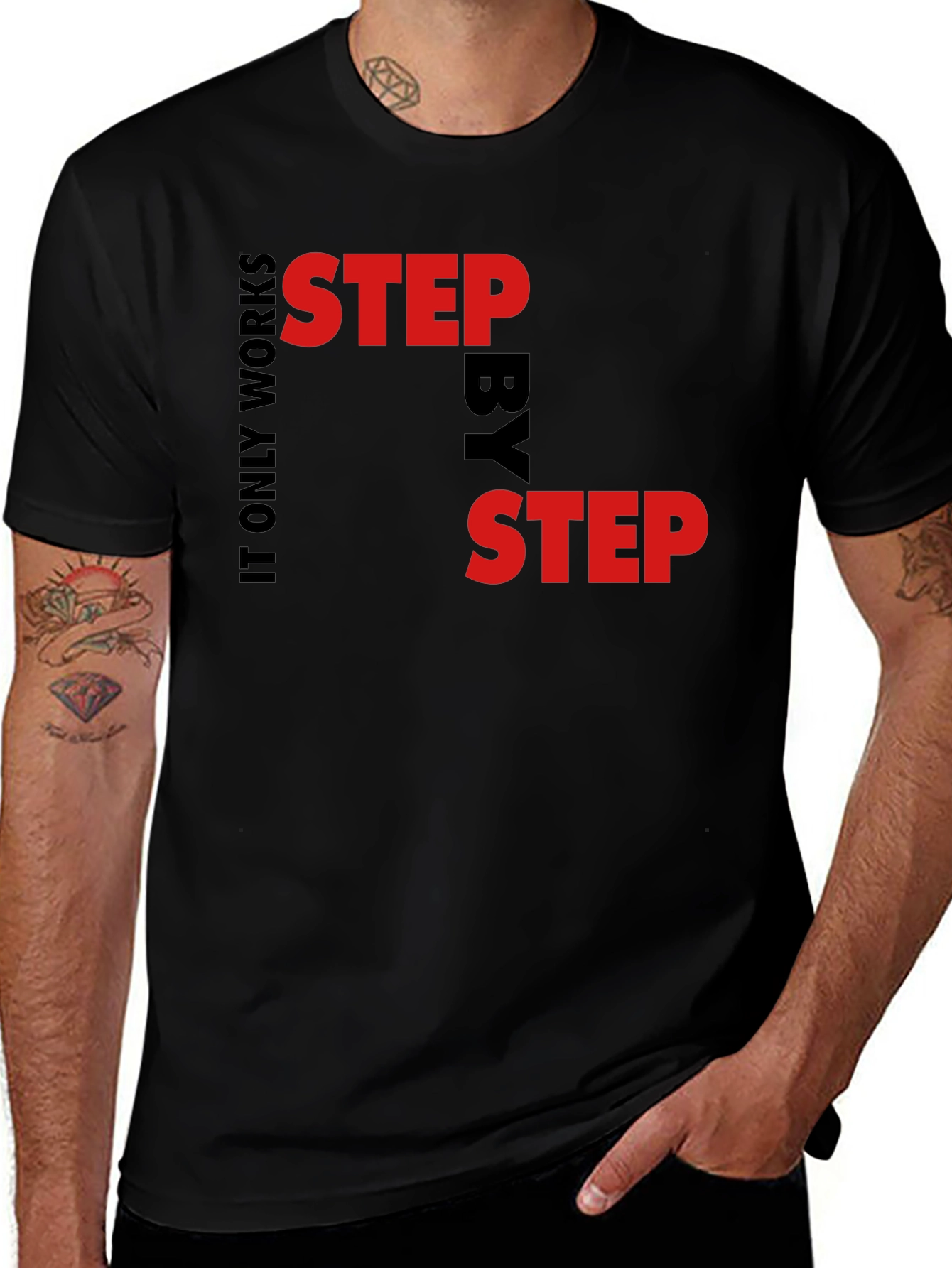 Variant 25 of Step by Step Graphic Tee