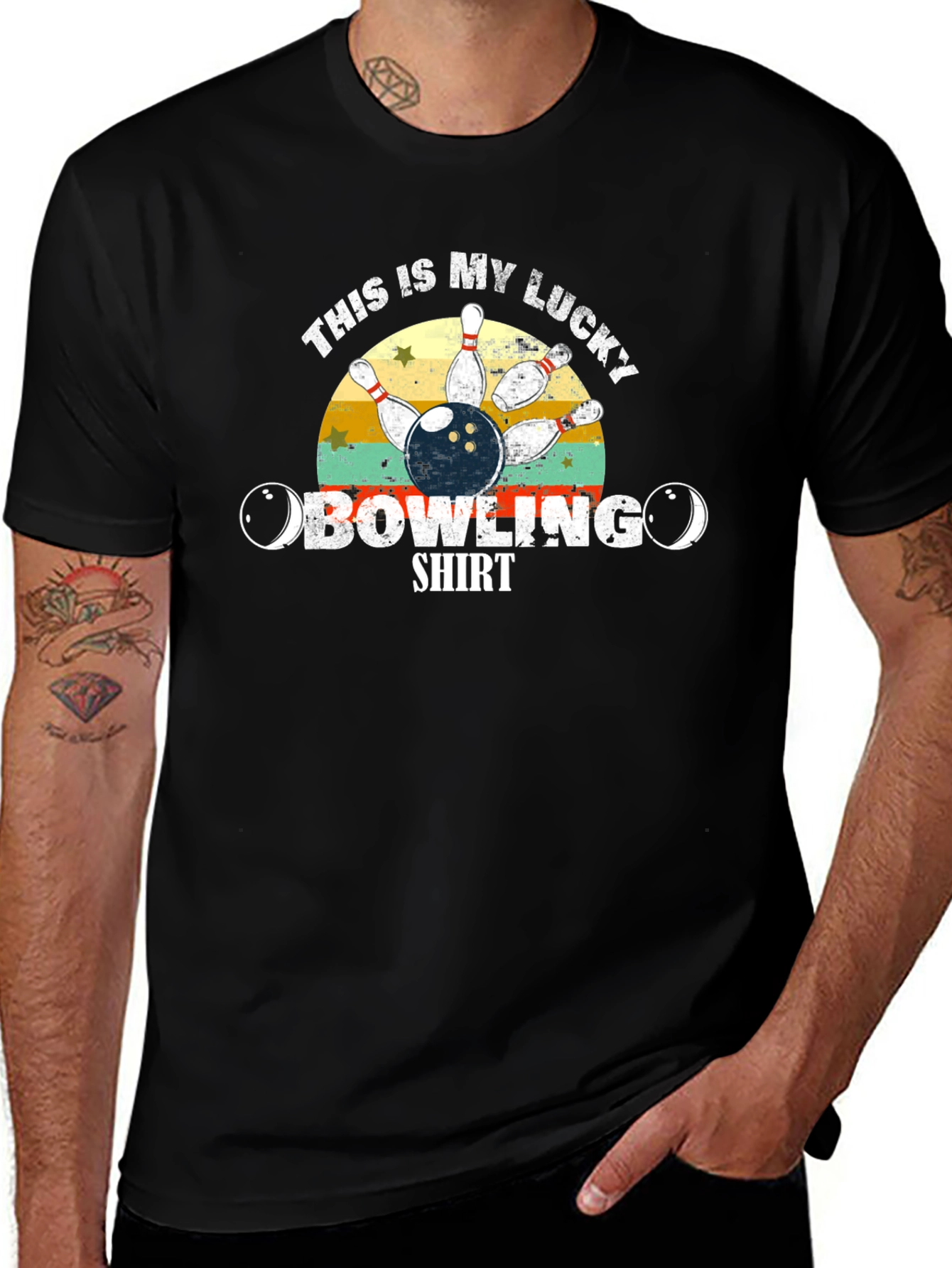 Variant 5 of Lucky Bowling Shirt