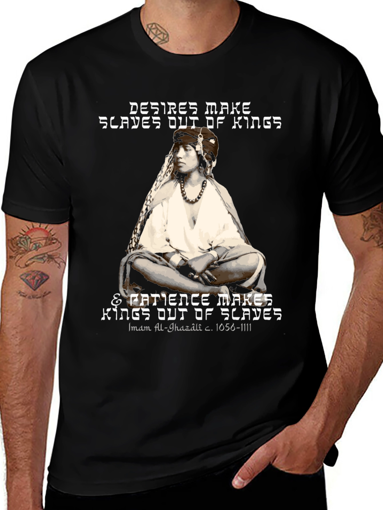 Variant 15 of Desires & Patience Graphic T-Shirt