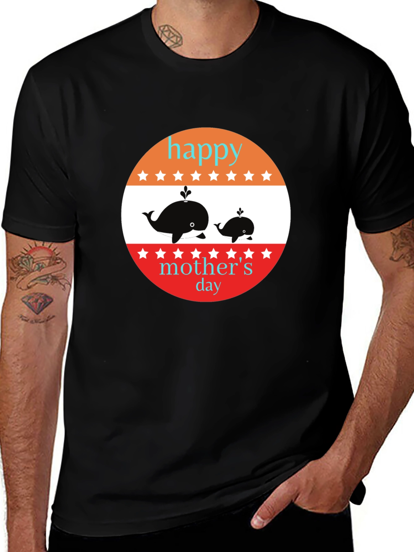 Happy Mother's Day Whale T-Shirt