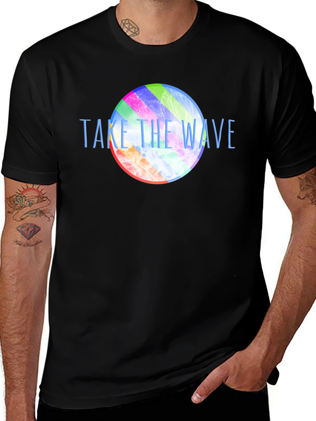 Variant 22 of Take The Wave Graphic T-Shirt