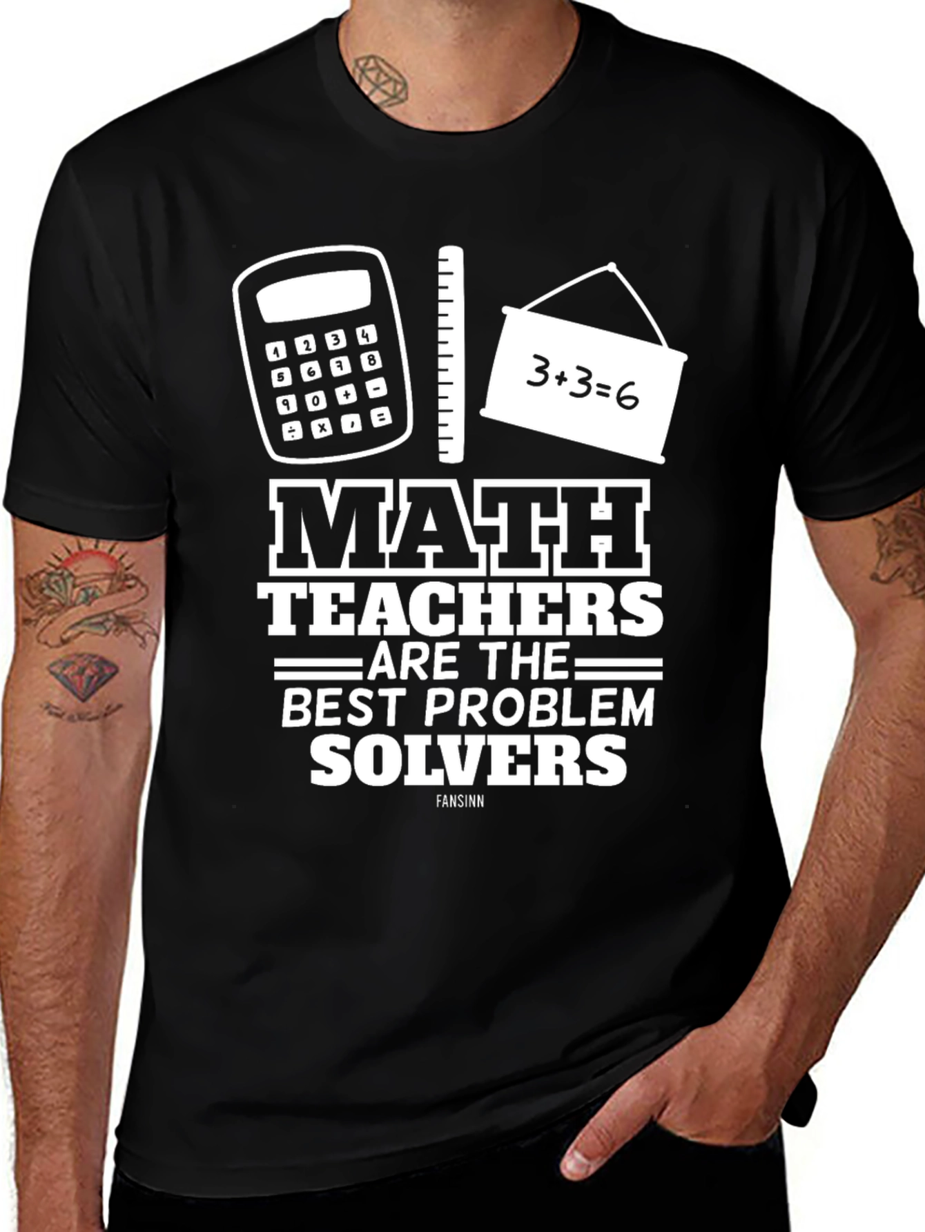 Variant 2 of Math Teacher T-Shirt: Best Problem Solvers