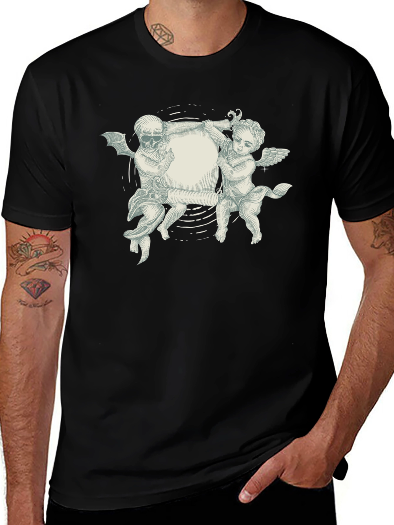 Variant 24 of Angelic & Macabre Graphic T-Shirt