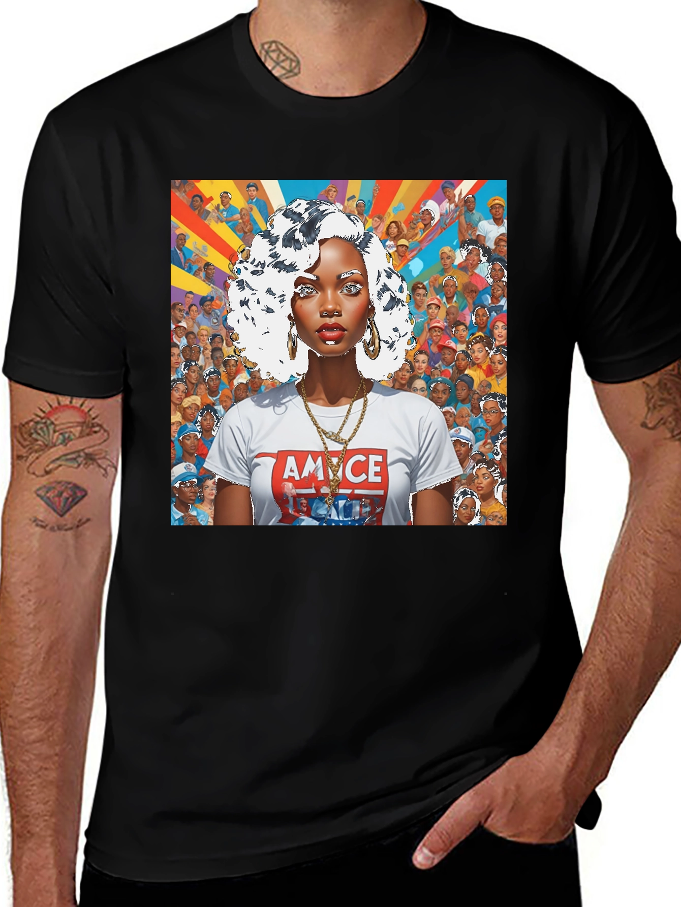 Variant 8 of Statement Graphic T-Shirt: Bold and Stylish