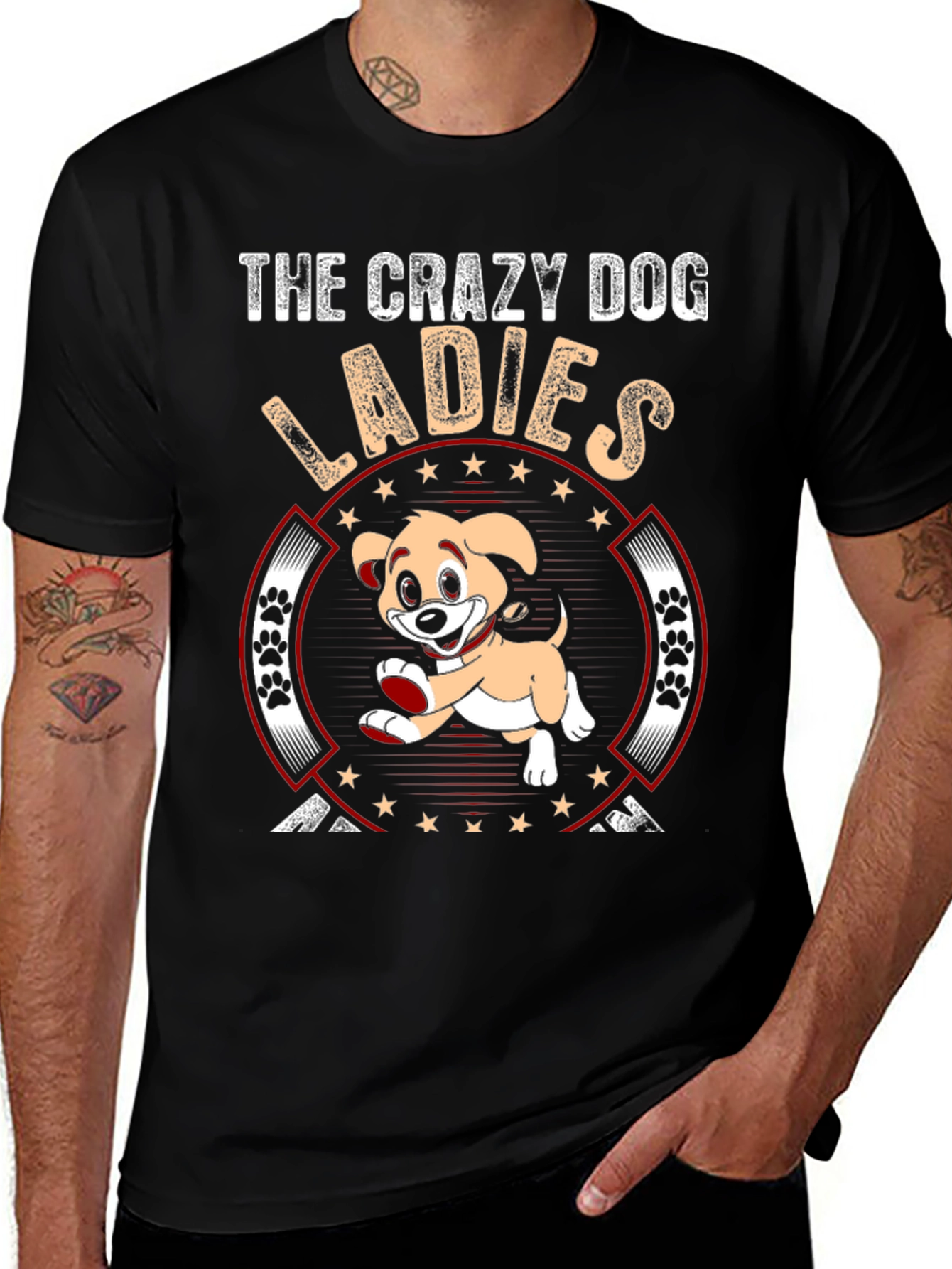 Variant 12 of Crazy Dog Ladies Graphic Tee