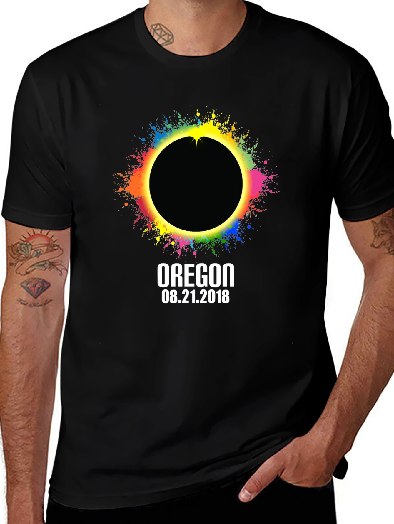 Oregon Eclipse 2018 T-Shirt - Total Solar Eclipse Tee