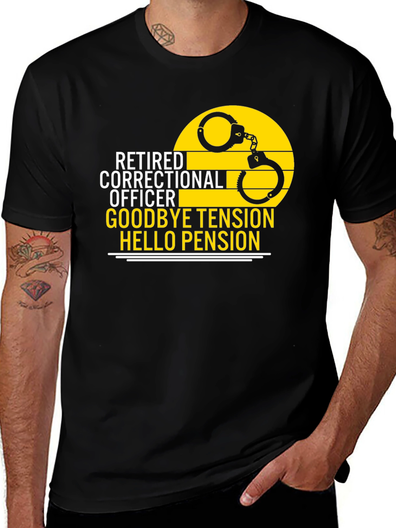 Retired Correctional Officer T-Shirt