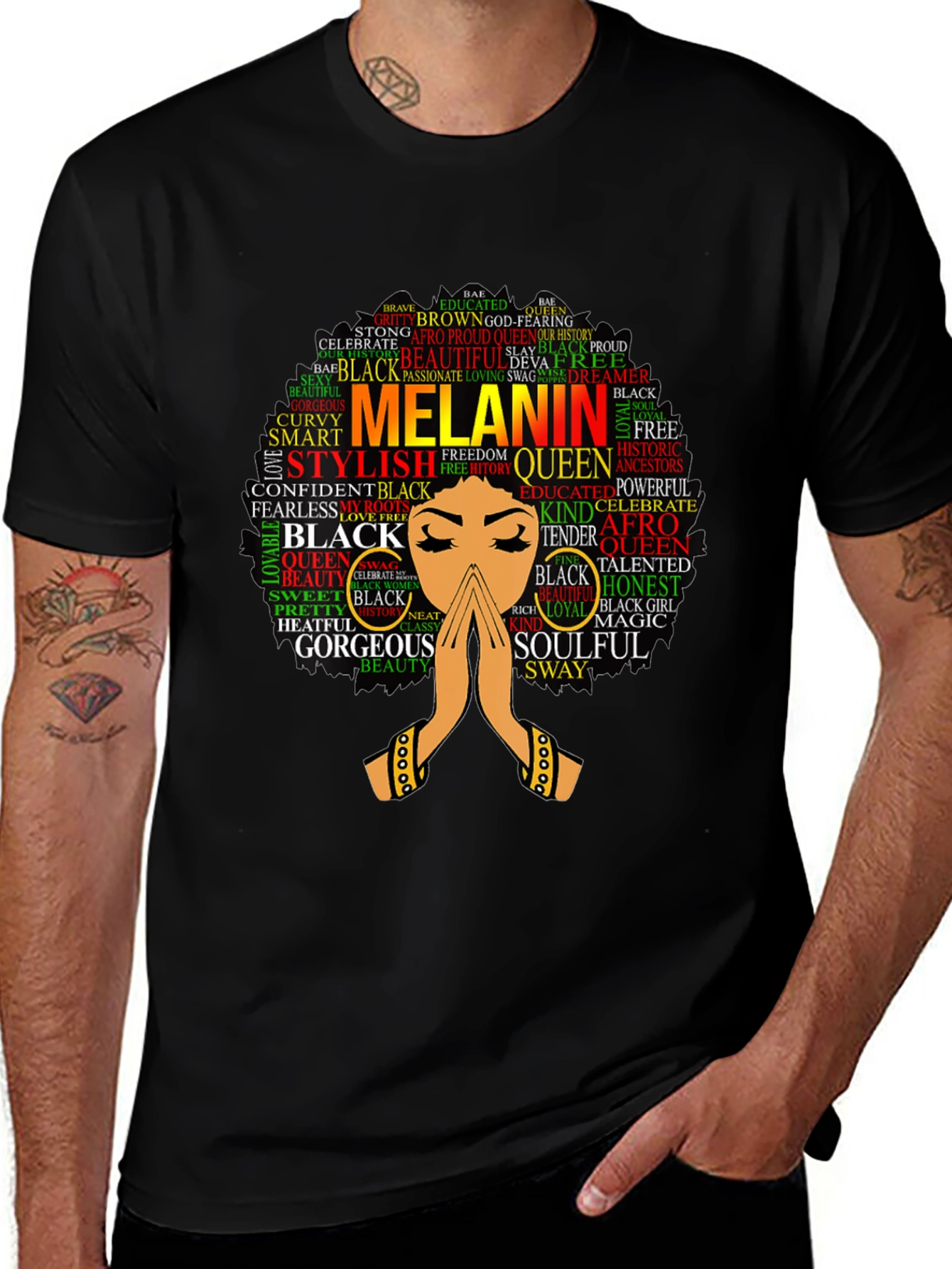 Melanin Queen Black Pride T-Shirt