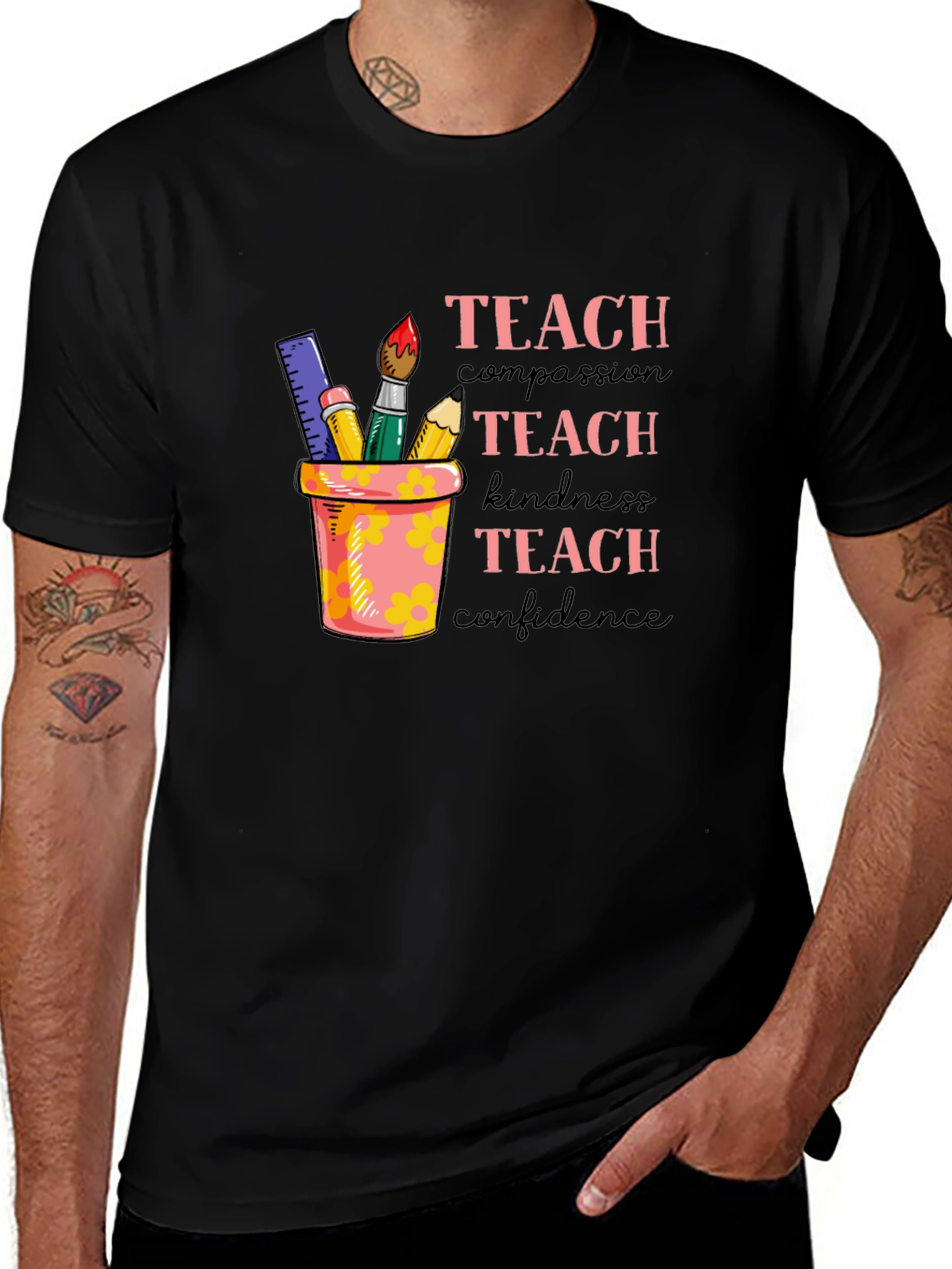 Variant 22 of Teach Compassion Graphic Tee