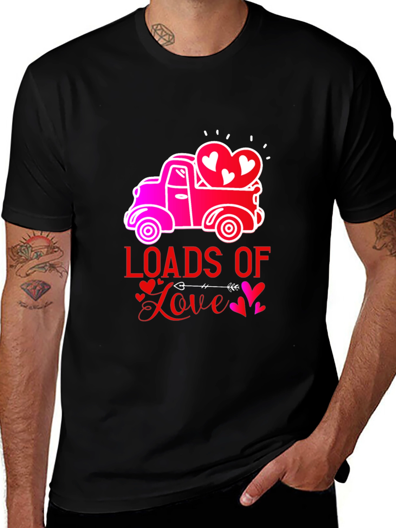 Variant 22 of Loads of Love Valentine's Day Graphic Tee