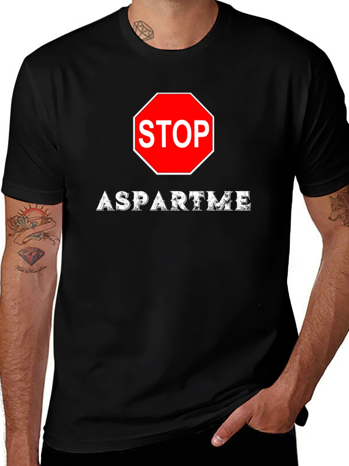 Variant 5 of Stop Aspartame T-Shirt