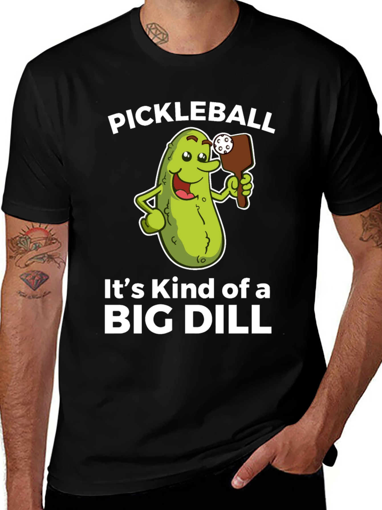 Variant 3 of Pickleball Big Dill Graphic T-Shirt