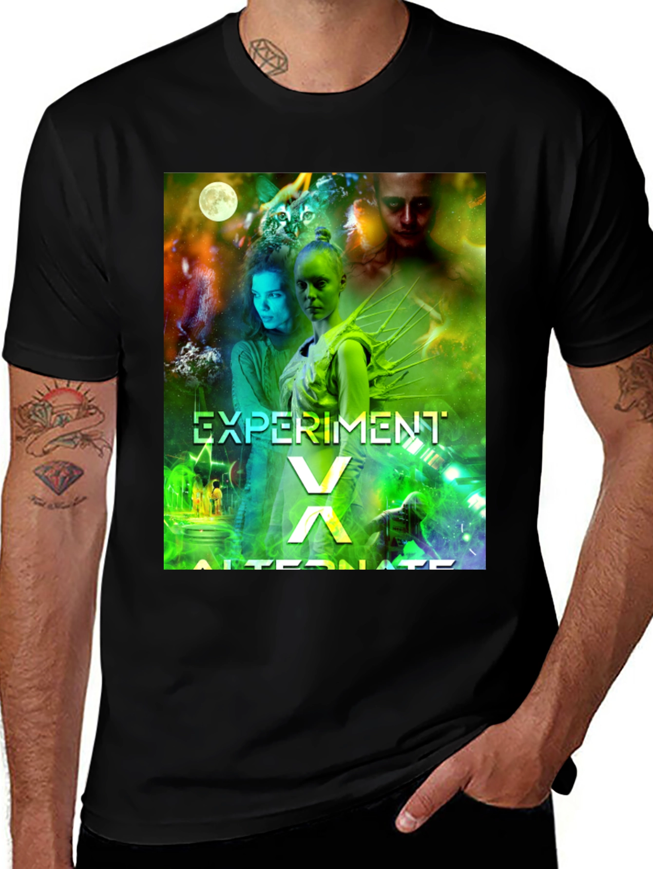 Variant 30 of Experiment X Alternate T-Shirt - Sci-Fi Design