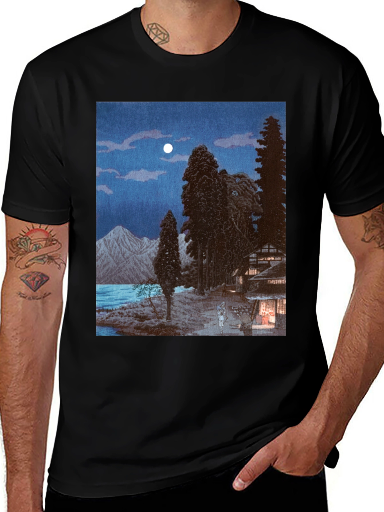 Variant 13 of Scenic Landscape Graphic Tee