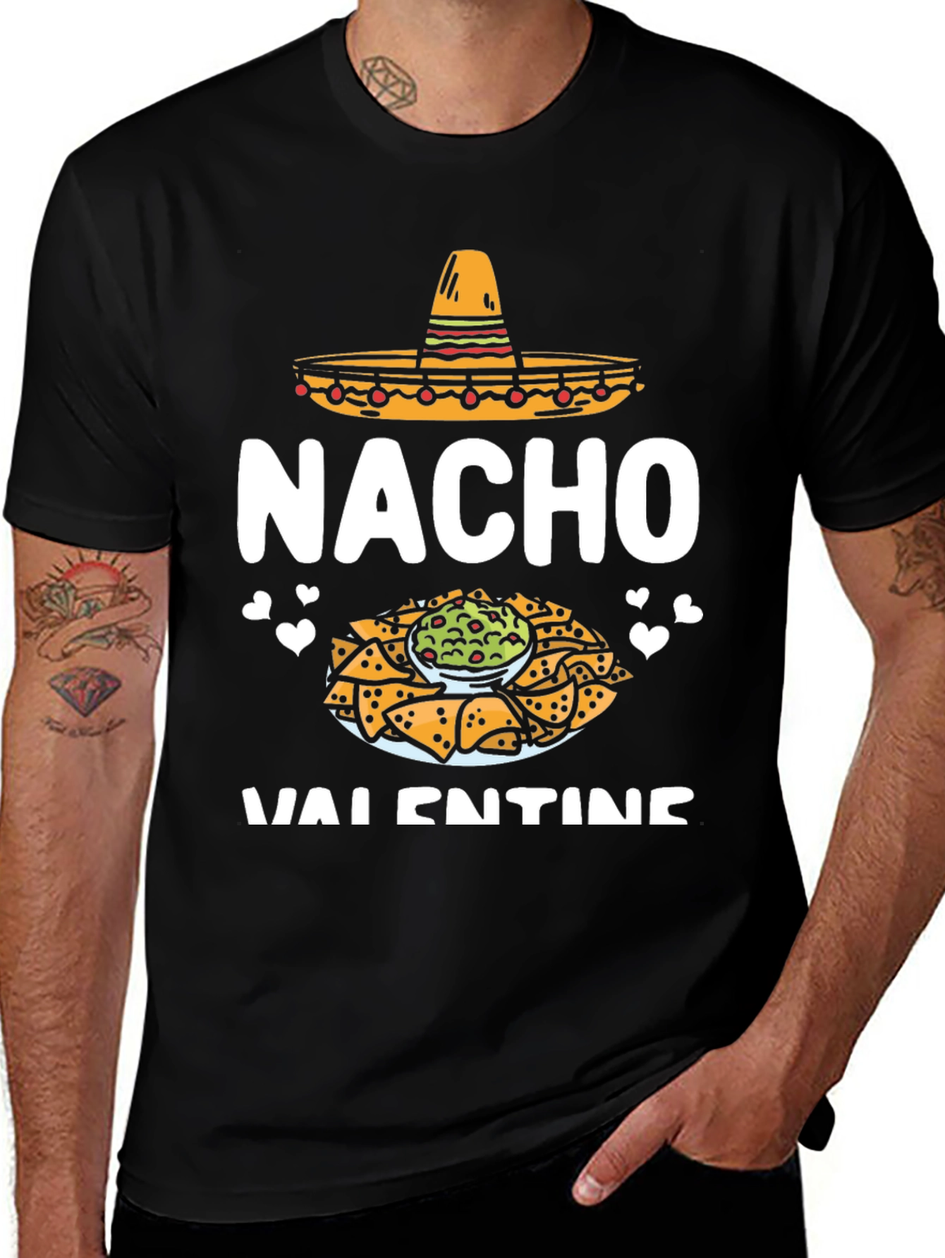 Nacho Valentine T-Shirt - Festive Design