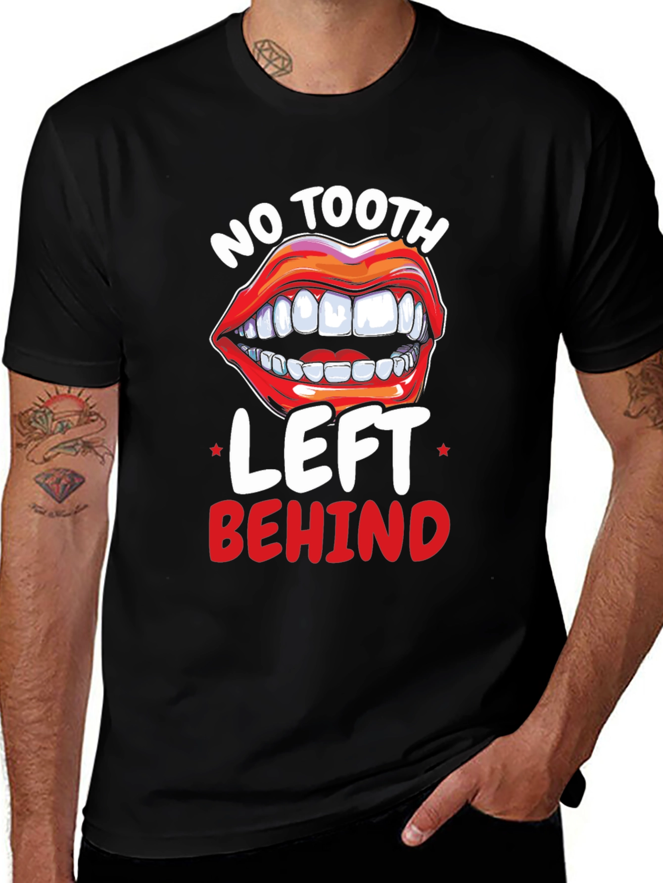 Variant 6 of No Tooth Left Behind Graphic Tee