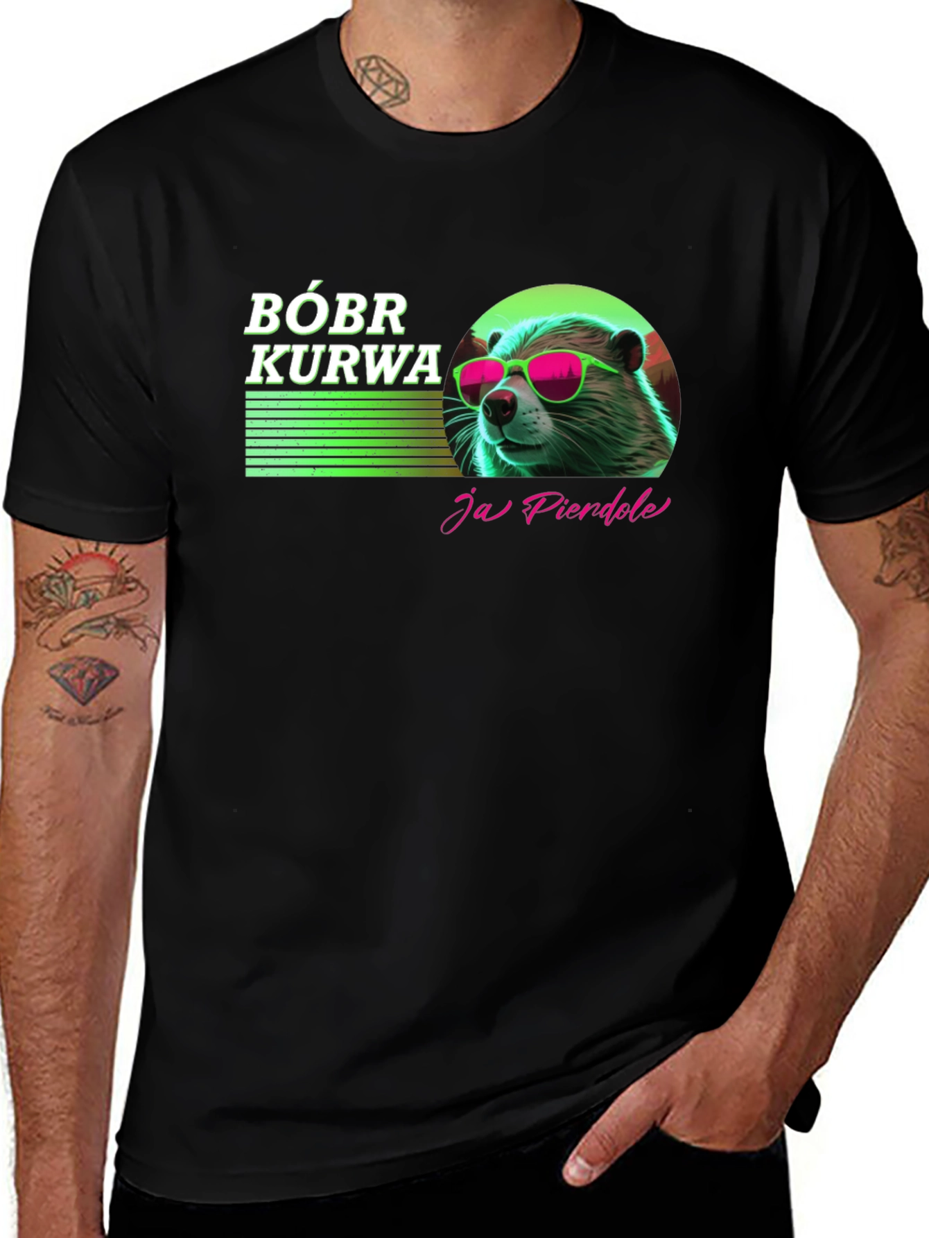 Variant 6 of Bóbr Kurwa Graphic T-Shirt