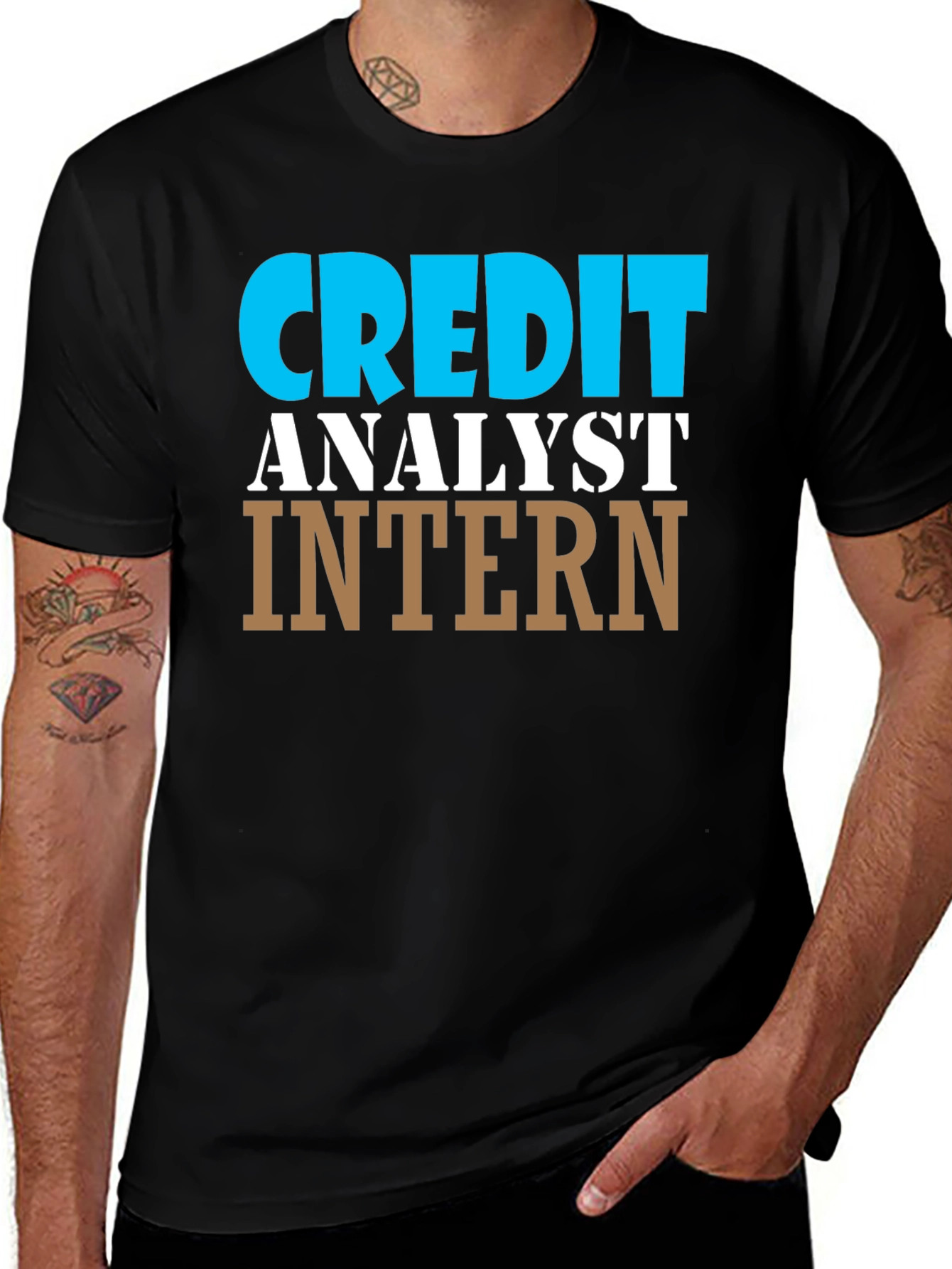 Credit Analyst Intern T-Shirt Job Gift