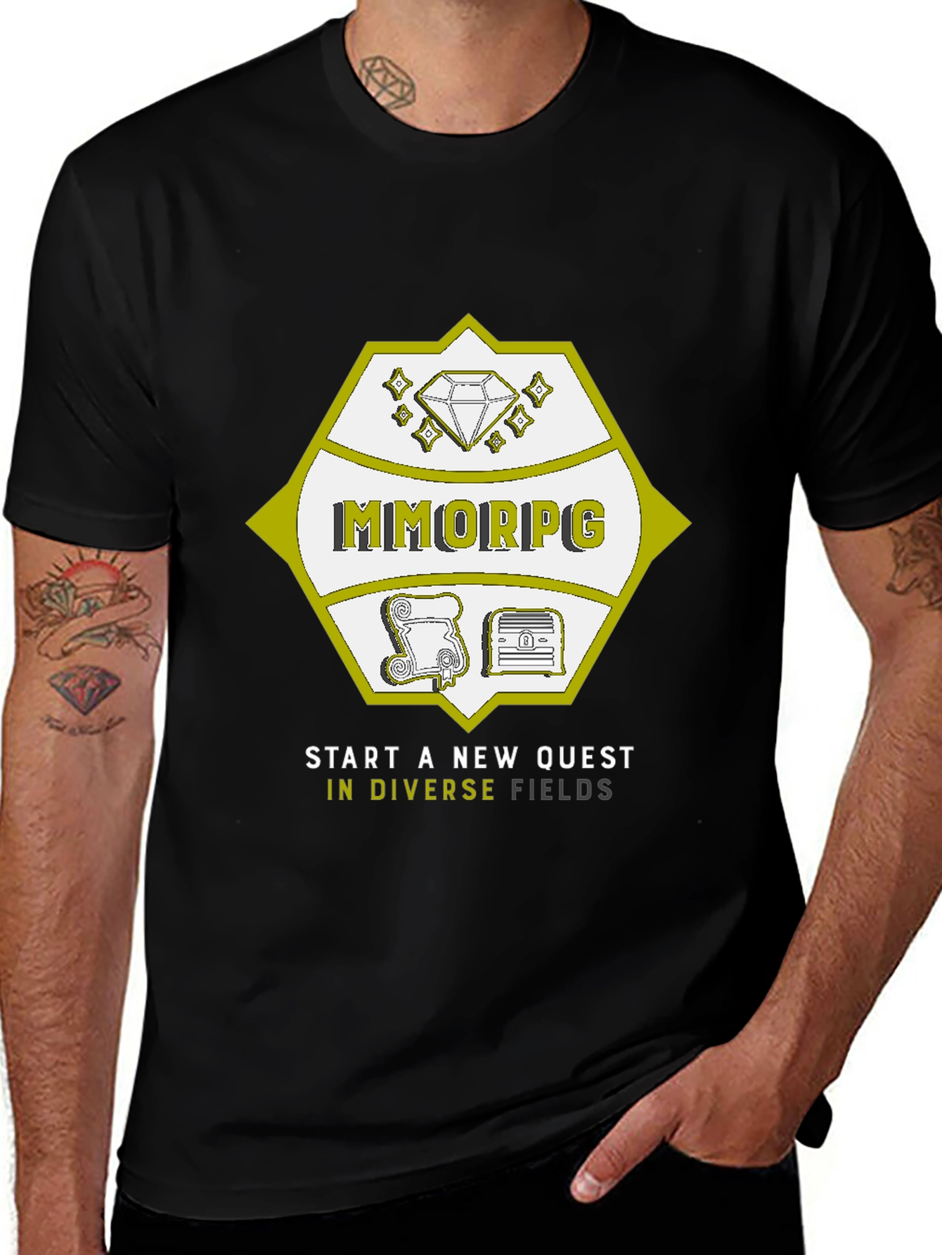 MMORPG Quest T-Shirt - Start Your Adventure!