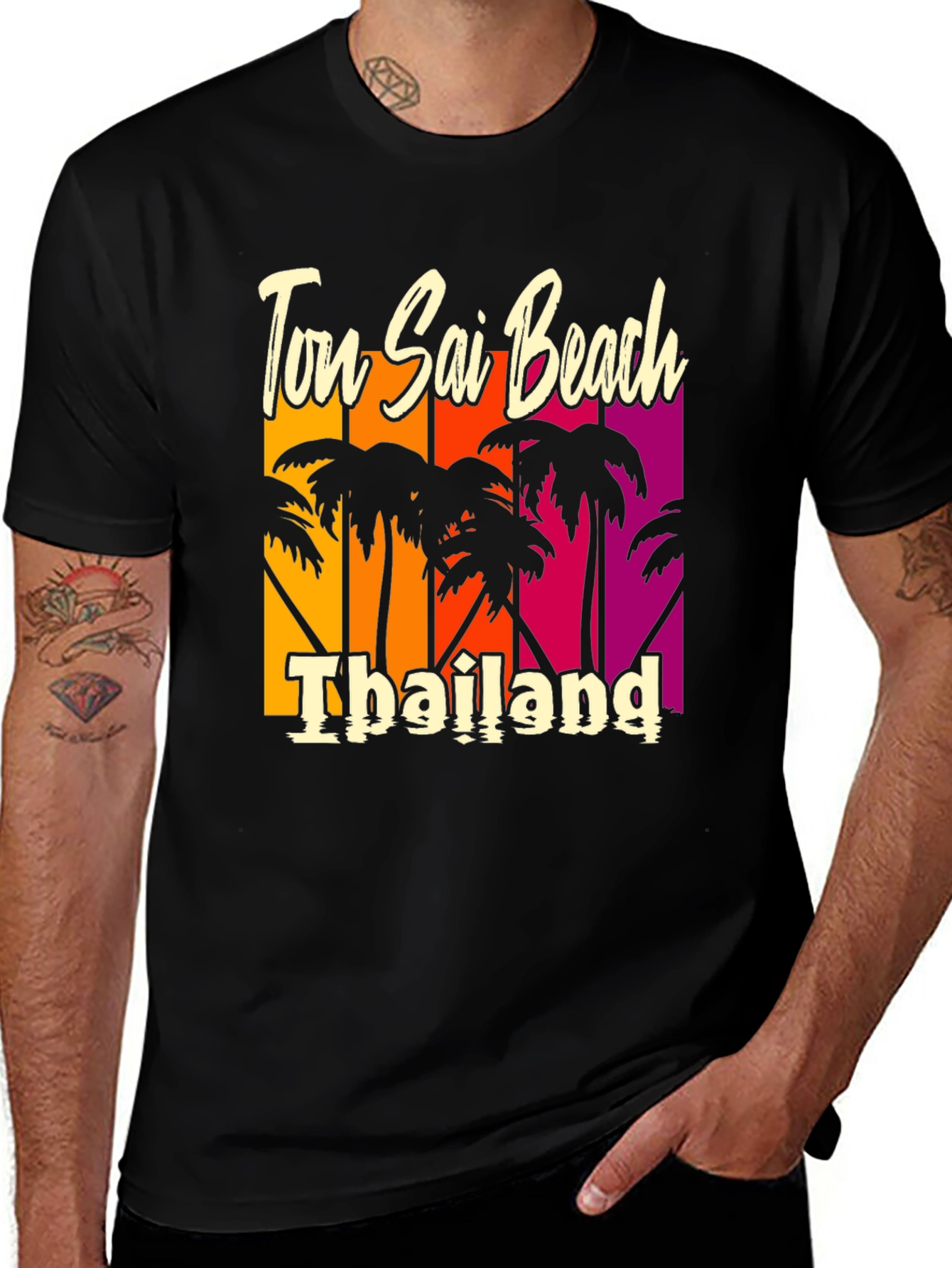 Variant 20 of Ton Sai Beach Thailand Graphic Tee