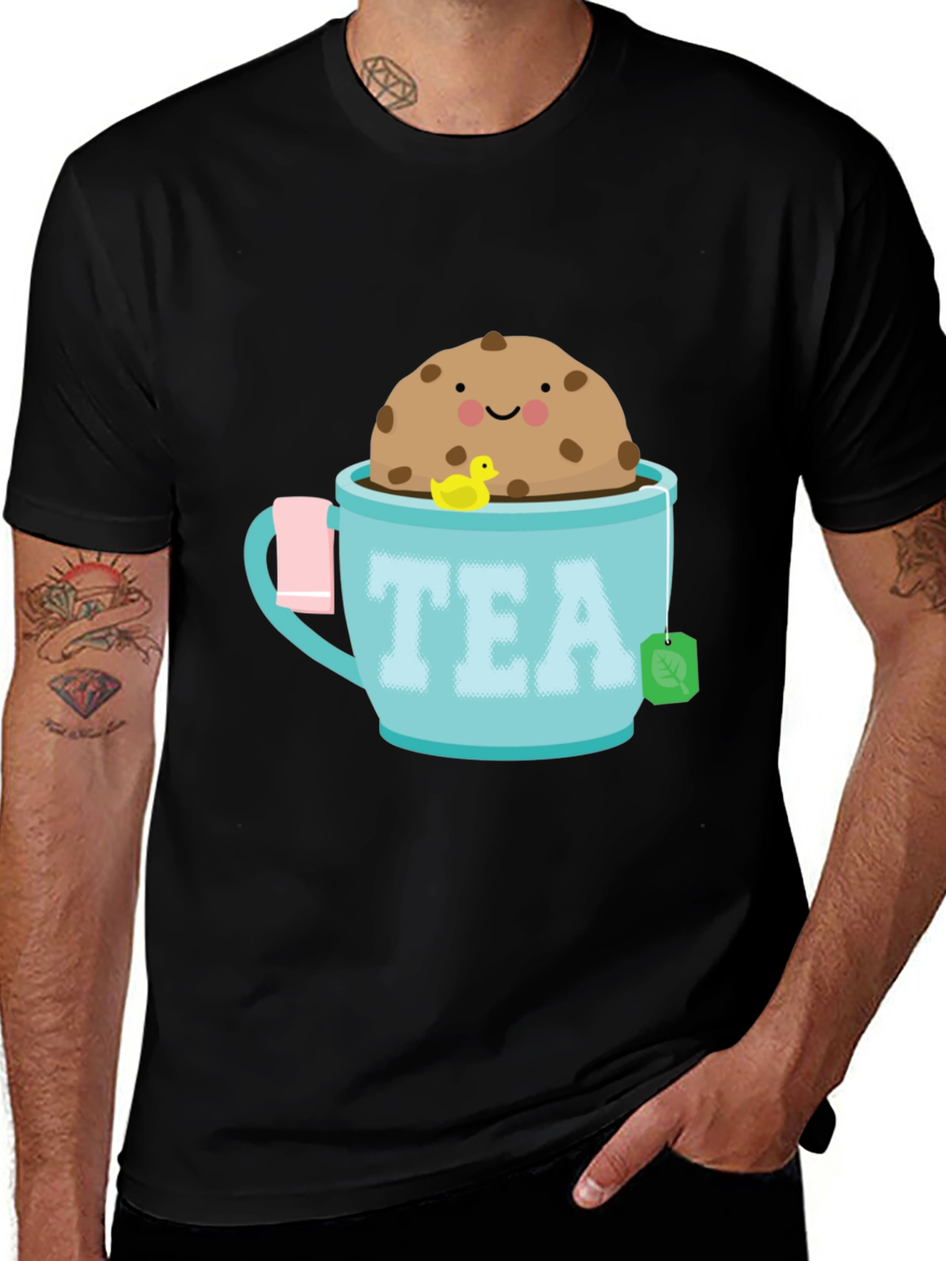 Variant 26 of Cute "Tea" Cookie T-Shirt