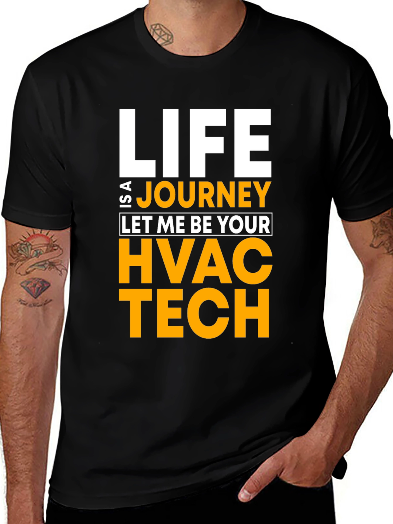 HVAC Tech Life Journey T-Shirt