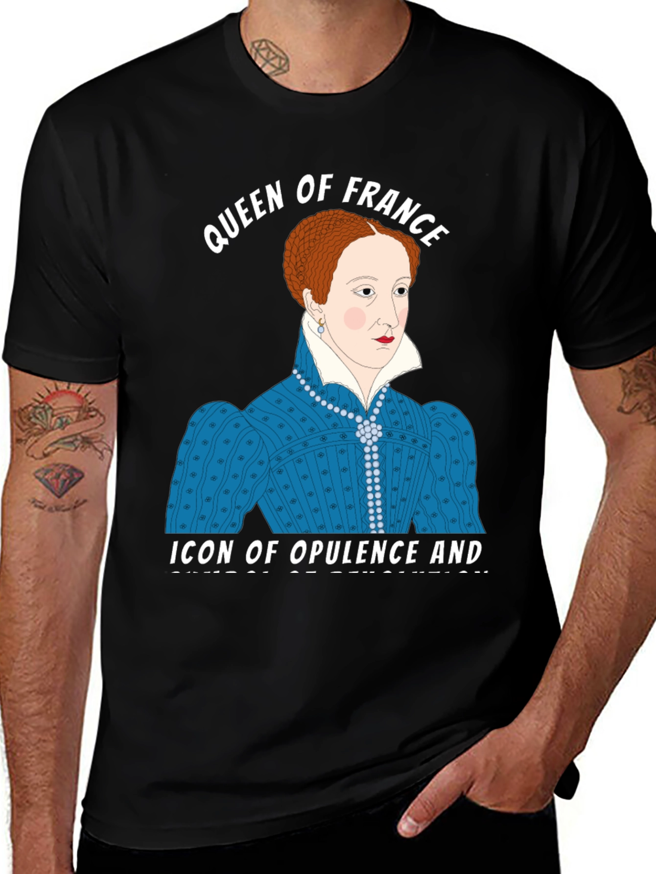 Queen of France Graphic T-Shirt
