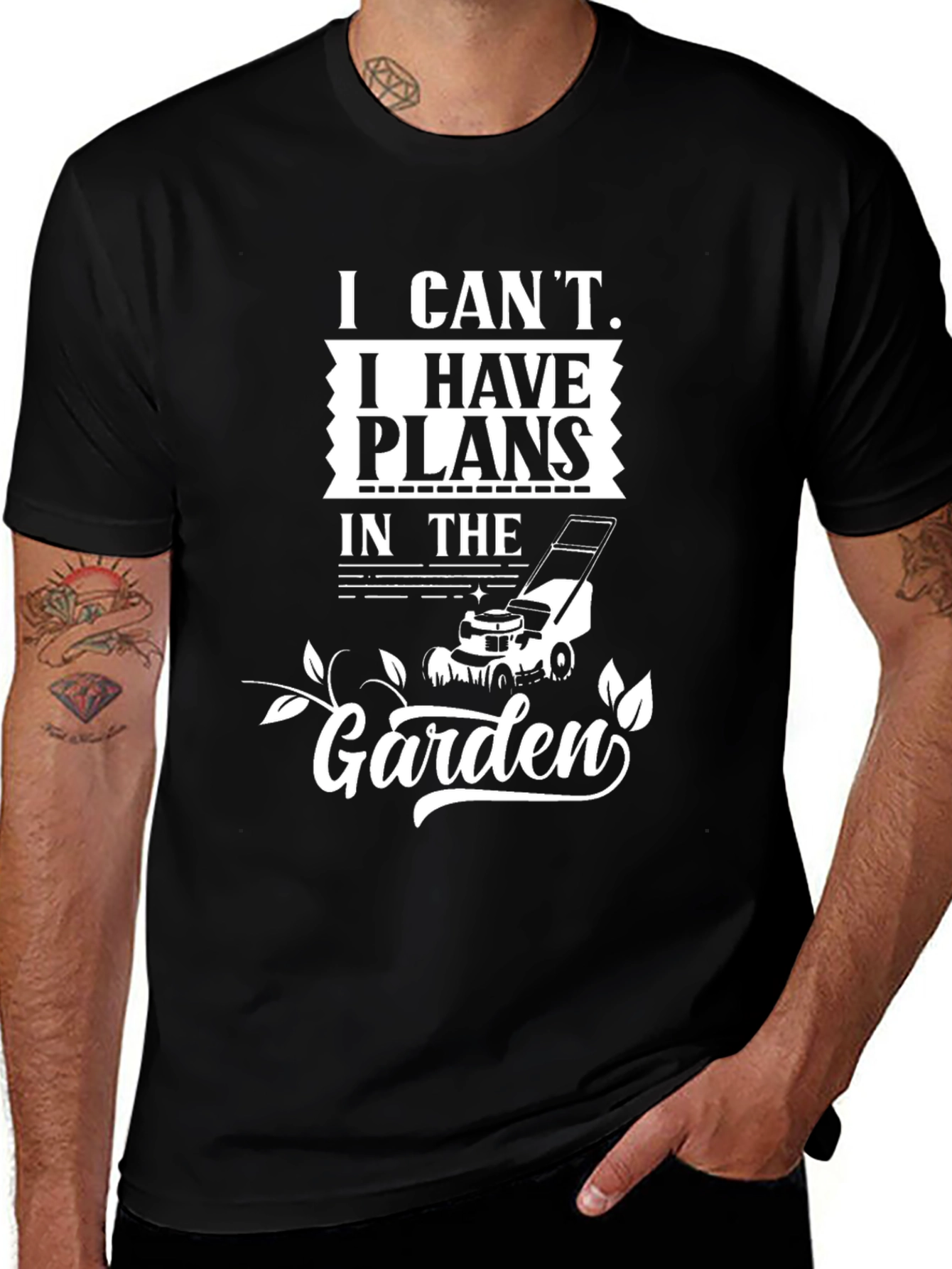Garden Plans T-Shirt - Funny Gardener Tee
